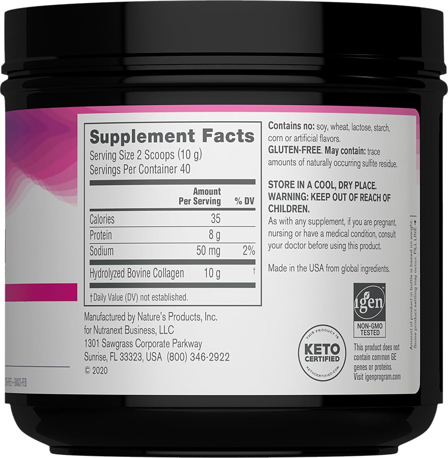 NeoCell Super Collagen Peptides Powder (14oz) thumbnail 2