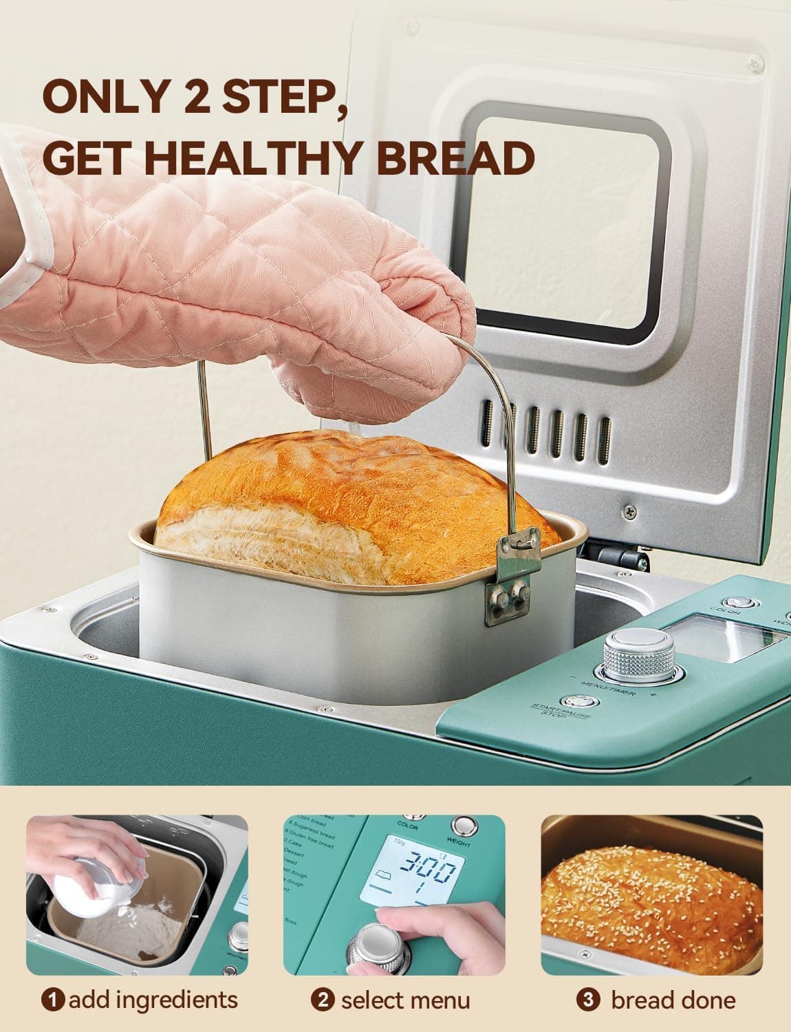 Neretva 20-in-1 Bread Machine thumbnail 4
