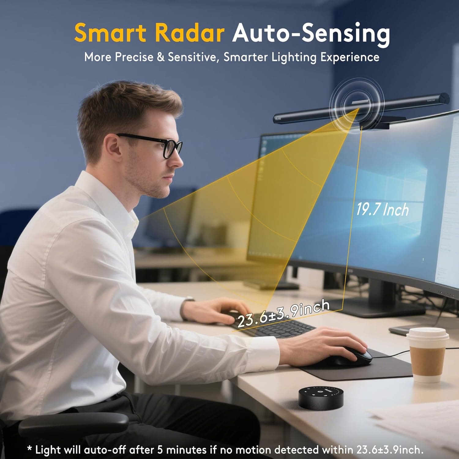 Quntis ScreenLinear Radar Pro+ Monitor Light Bar thumbnail 3