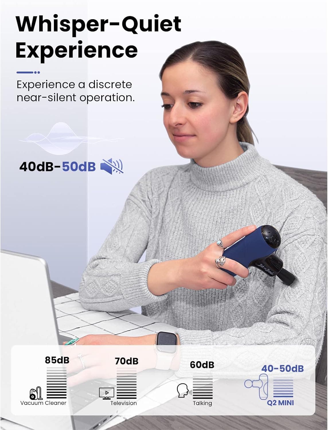 Bob and Brad Q2 Mini Massage Gun thumbnail 5