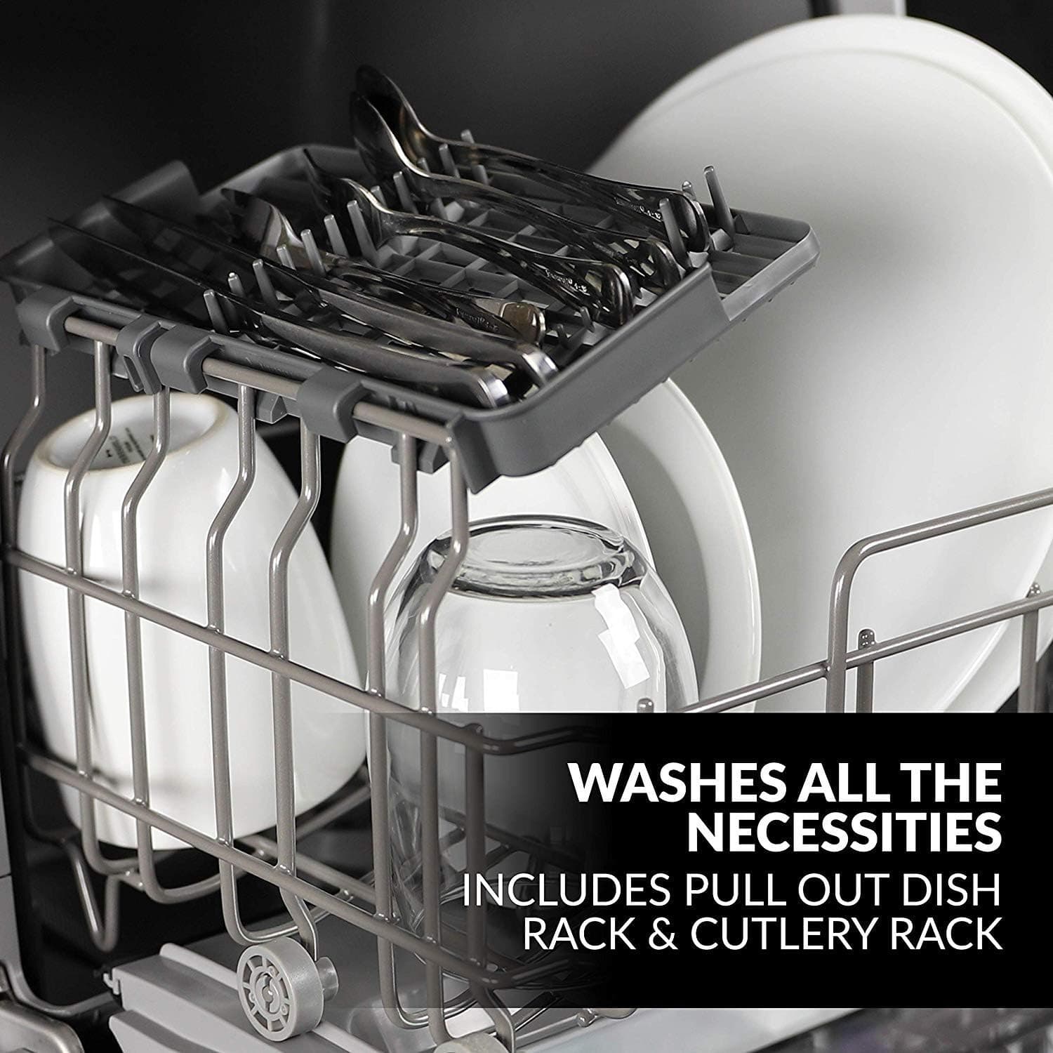 Farberware FDW05ASBWHA Portable Countertop Dishwasher thumbnail 4