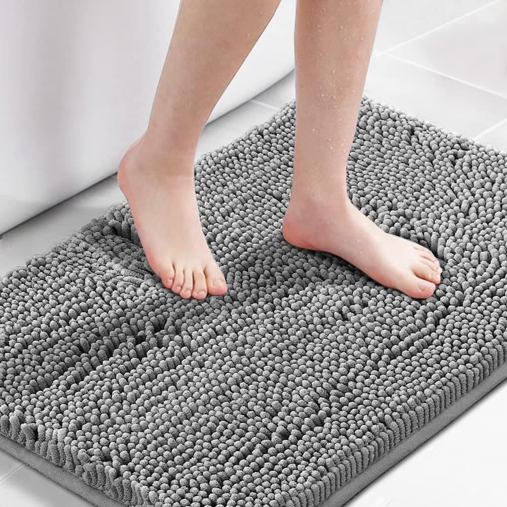 H.VERSAILTEX Chenille Bath Mat 24x17 - image 1