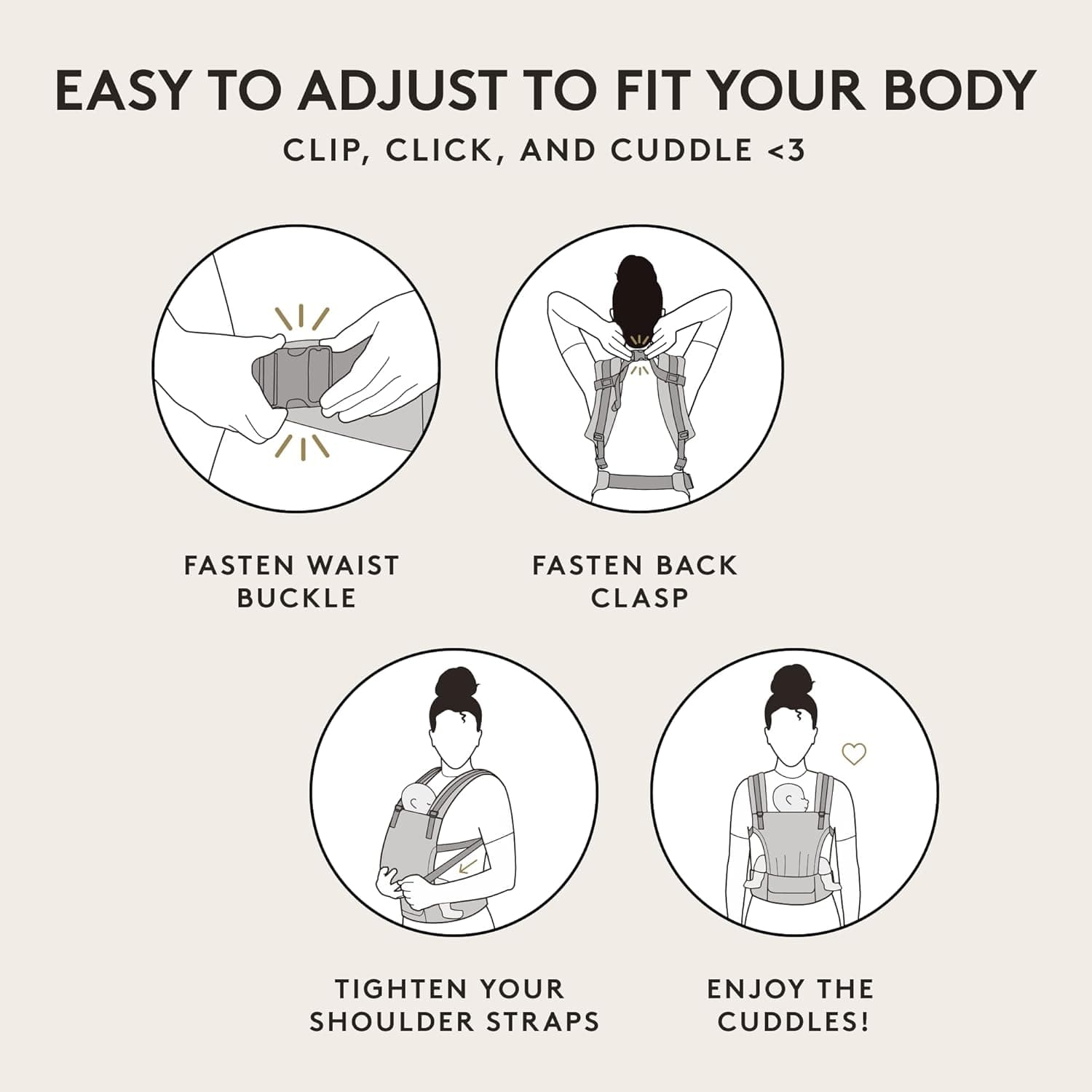 Baby Tula Free-to-Grow Mesh Baby Carrier thumbnail 4