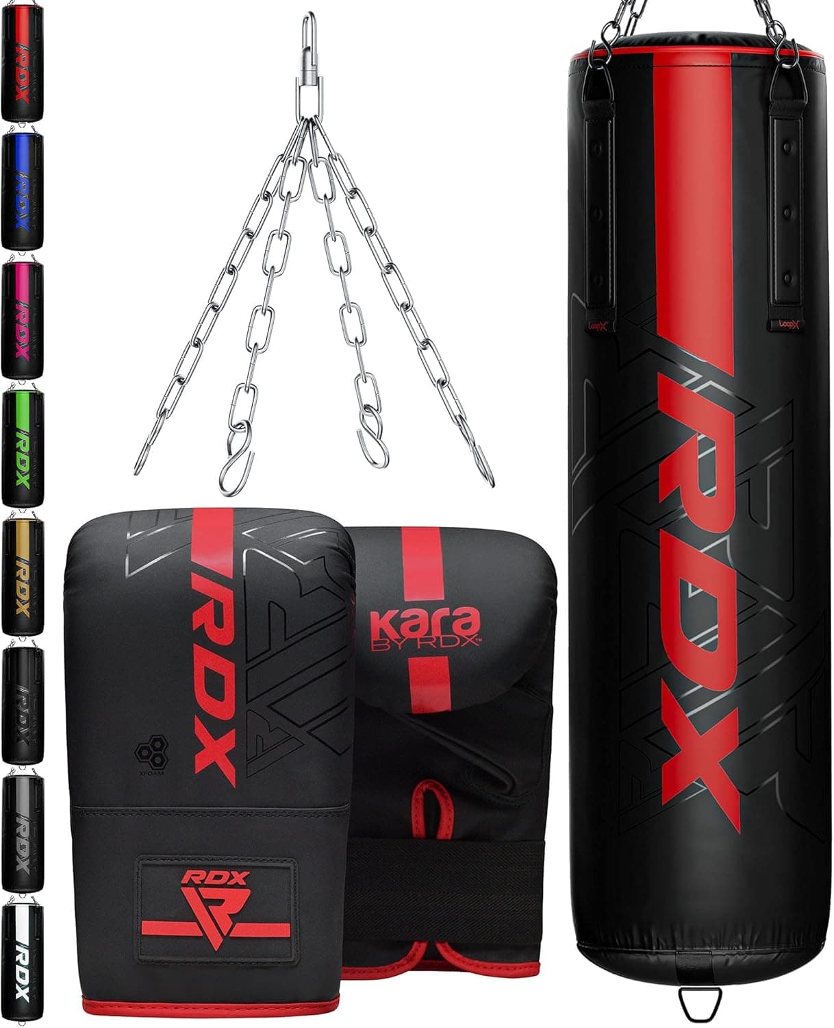 RDX 5FT Heavy Punching Bag Set - image 1