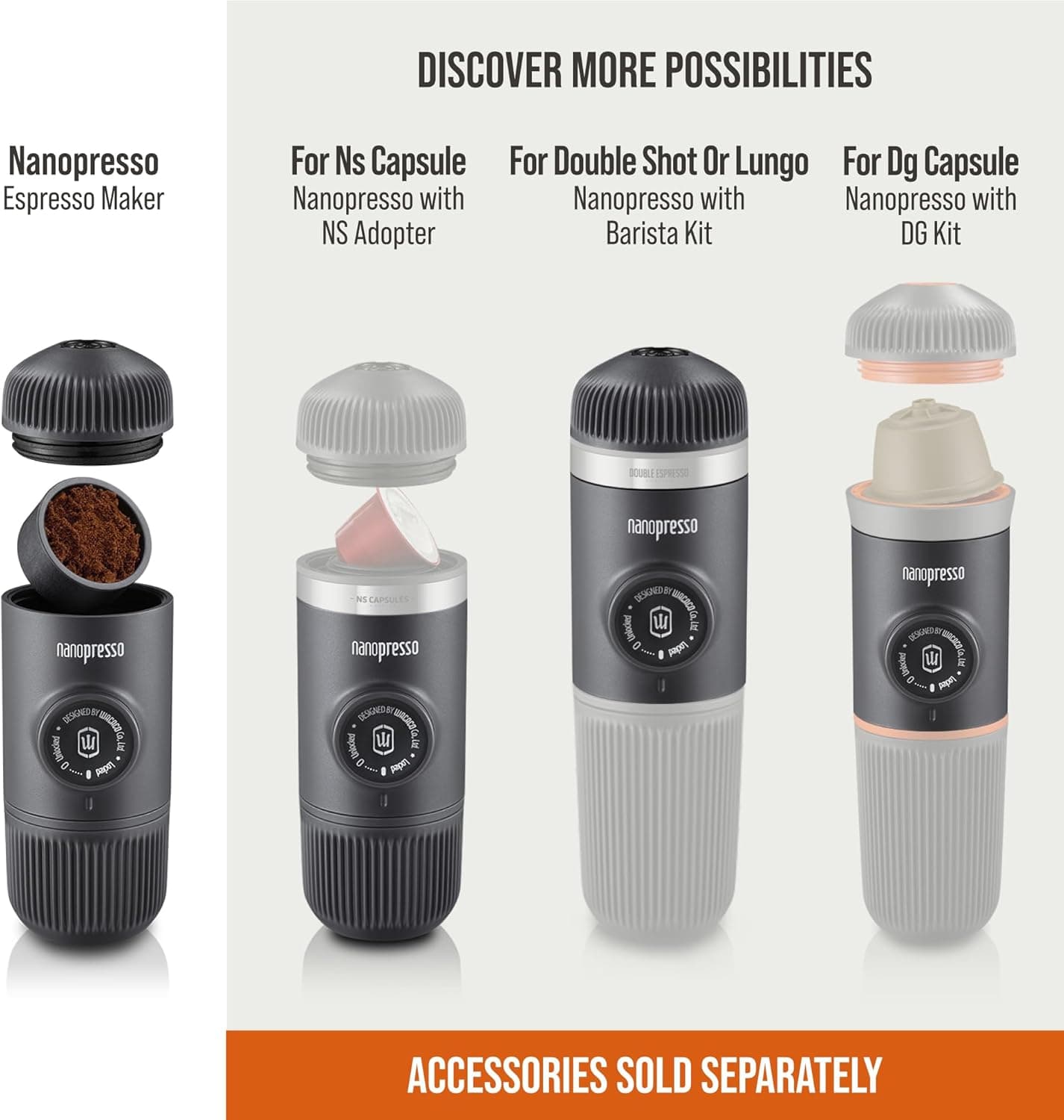 WACACO Nanopresso Portable Espresso Maker thumbnail 2