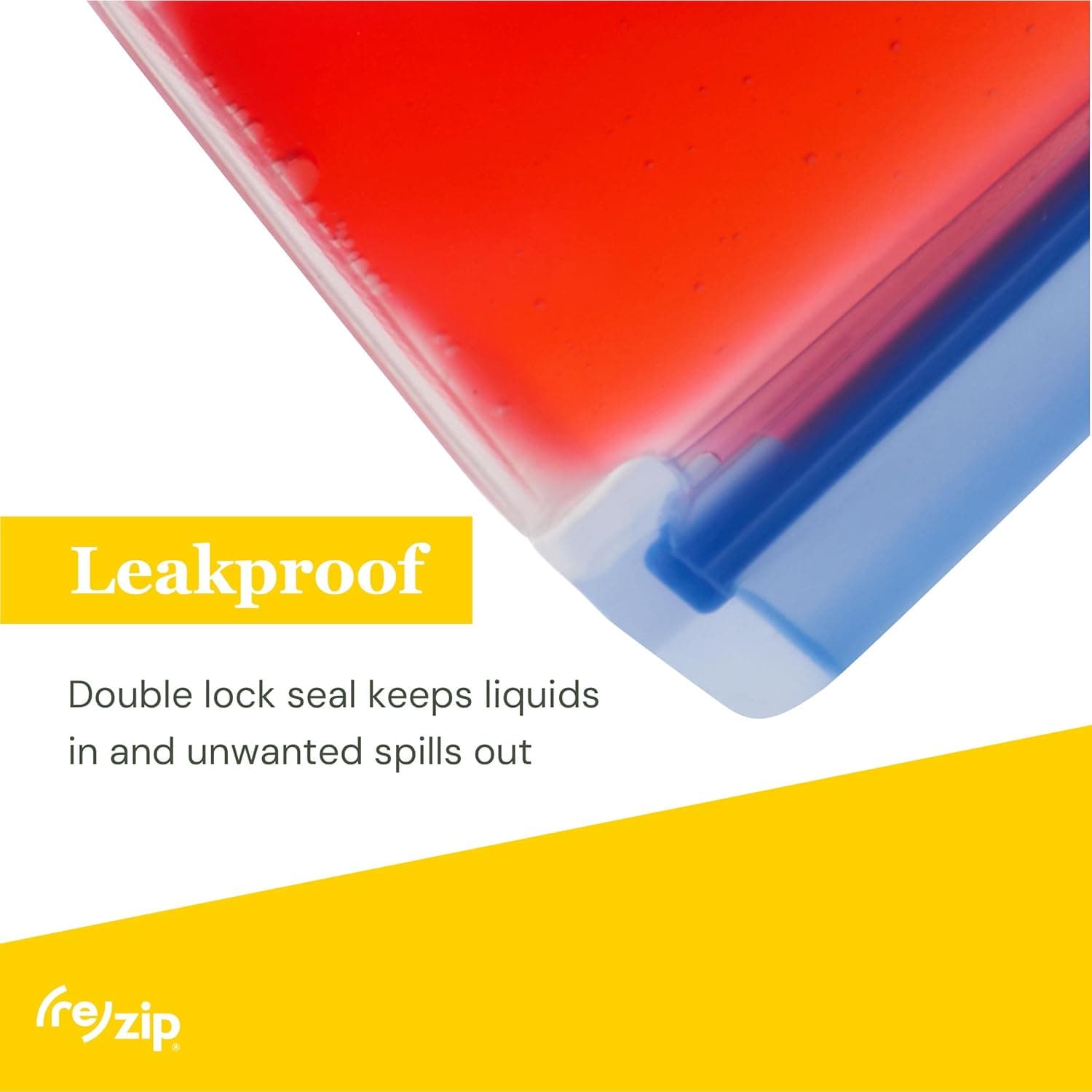 (re)zip 3-Piece Stand-Up Reusable Bag Kit (Aqua) thumbnail 3