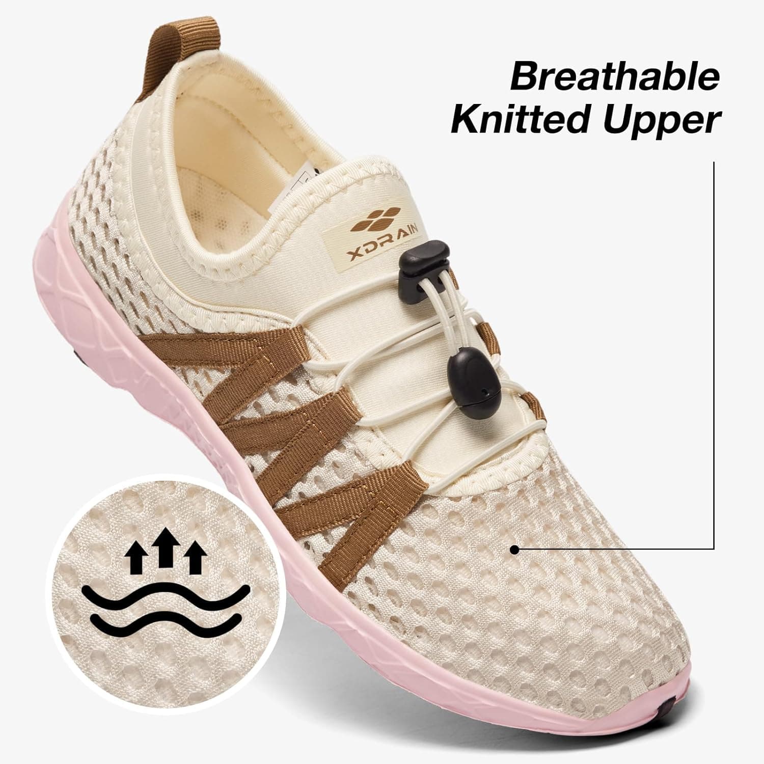 ALEADER Women's Mesh Slip On Water Shoes thumbnail 2