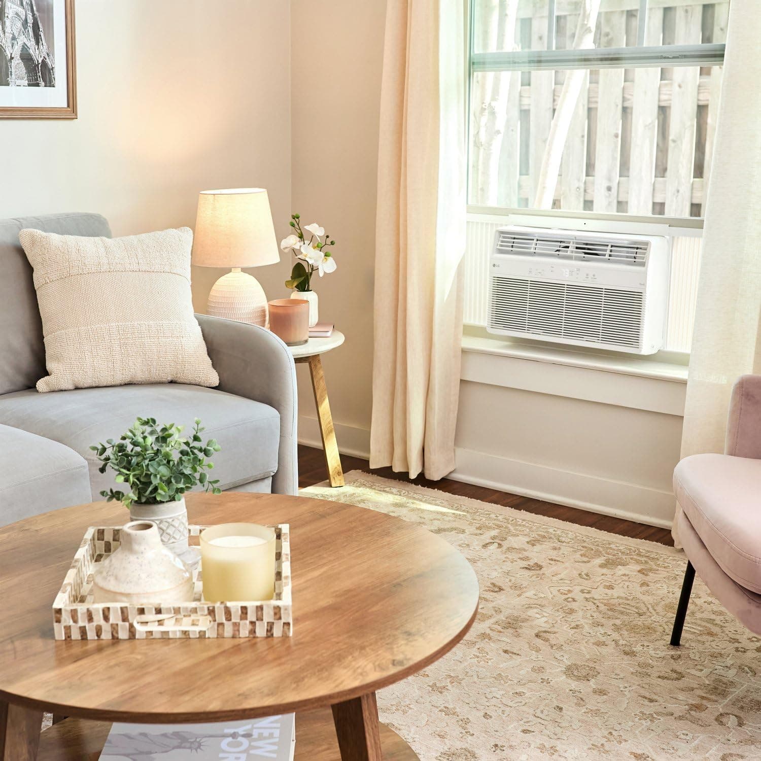 LG 8,000 BTU Smart Window Air Conditioner LW8024RSM thumbnail 3