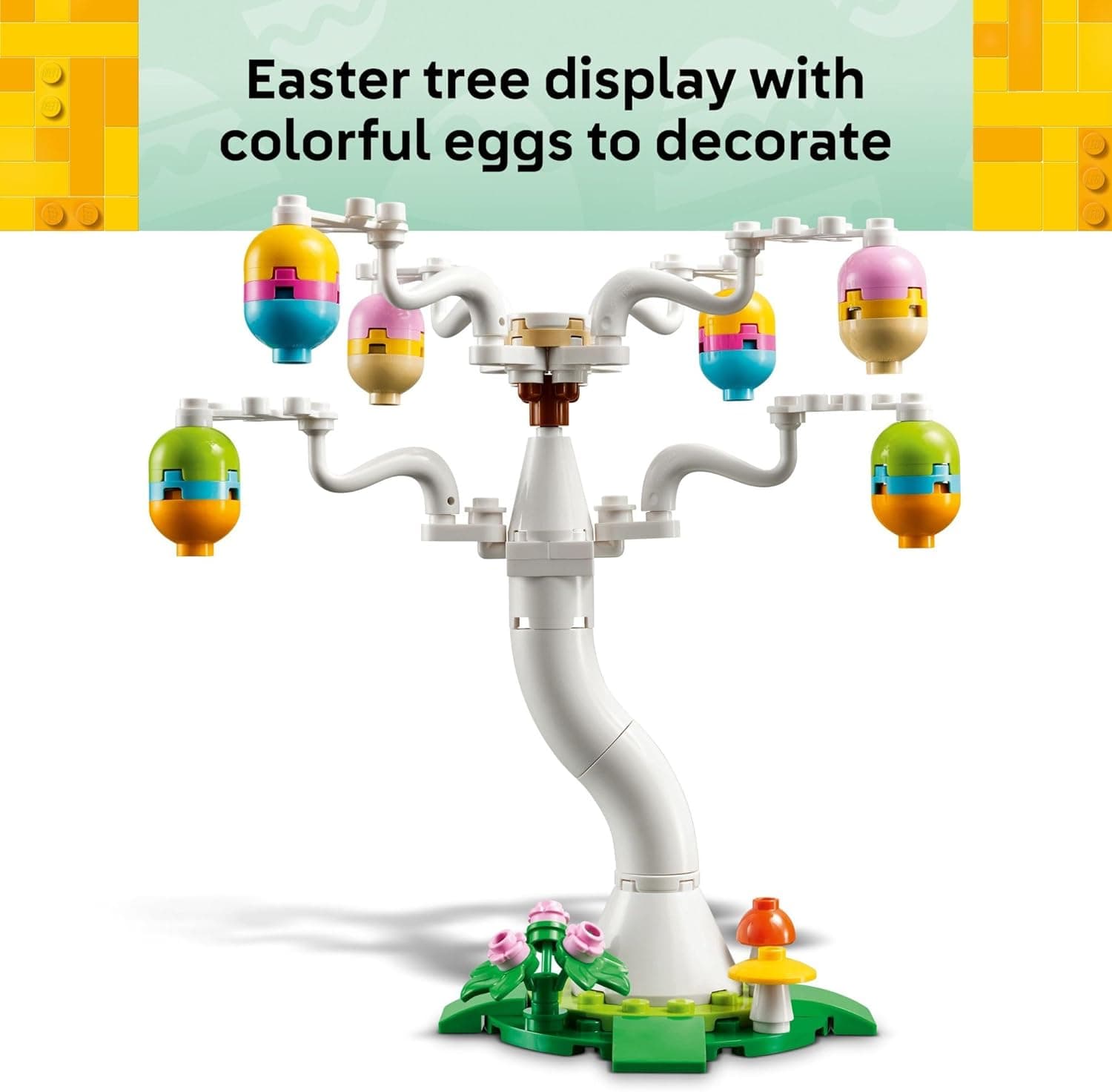 LEGO Easter Bunny and Chick Egg Hunt Building Toy (40808) thumbnail 3