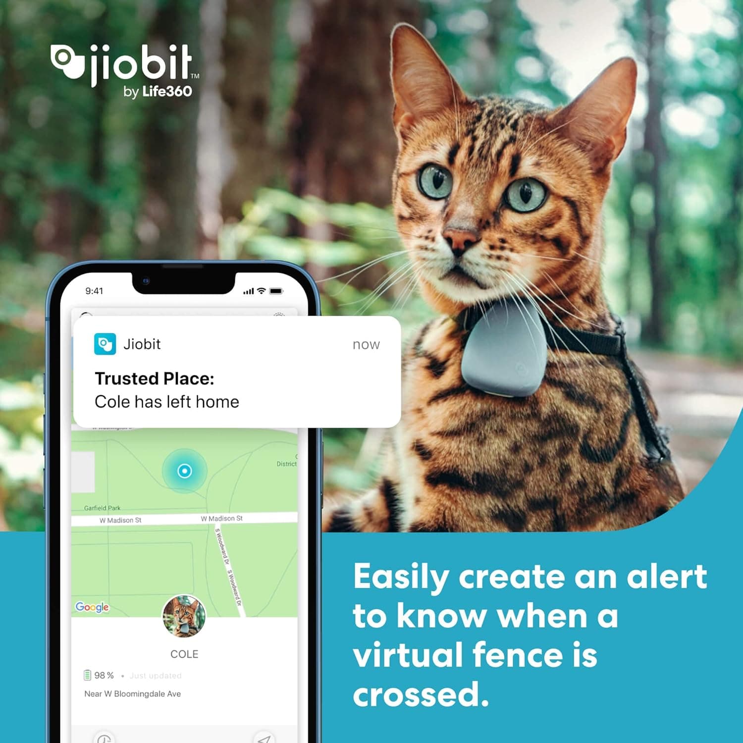Jiobit GPS Tracker for Dogs and Cats thumbnail 3