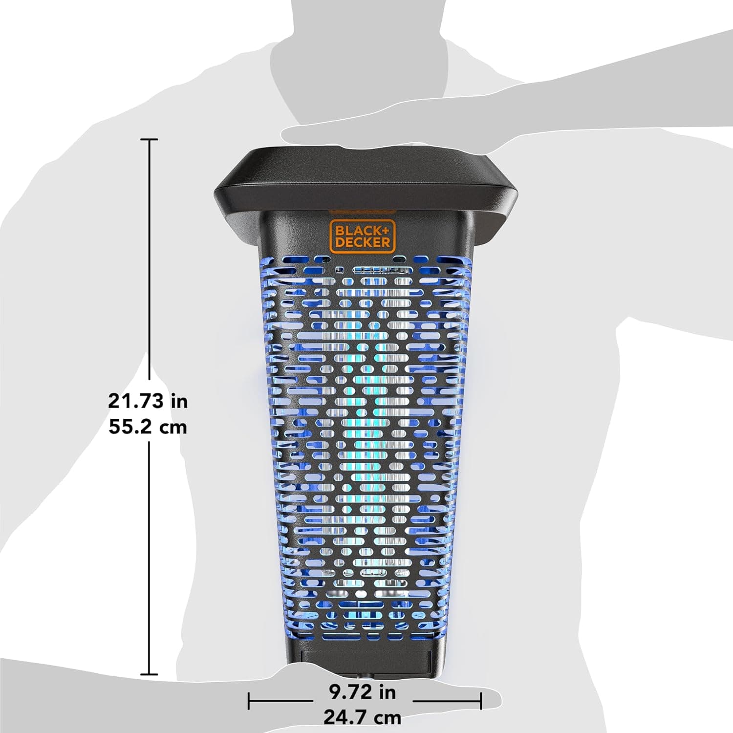 BLACK+DECKER Bug Zapper, 2 Acre Coverage Commercial Strength thumbnail 3
