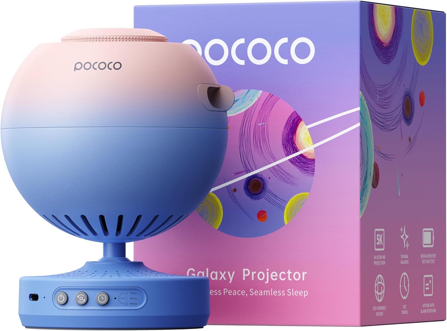 POCOCO Galaxy Star Projector Home Planetarium - image 1