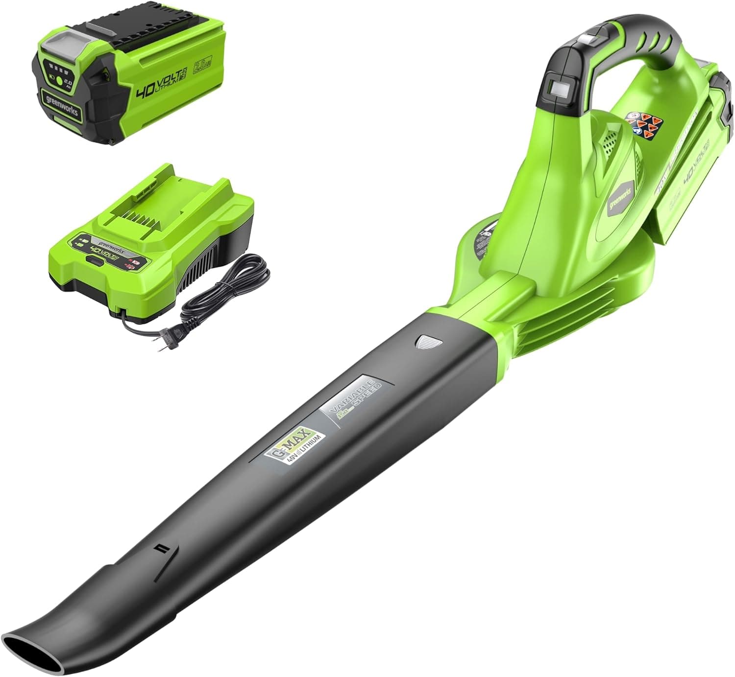 Greenworks 40V Cordless Leaf Blower