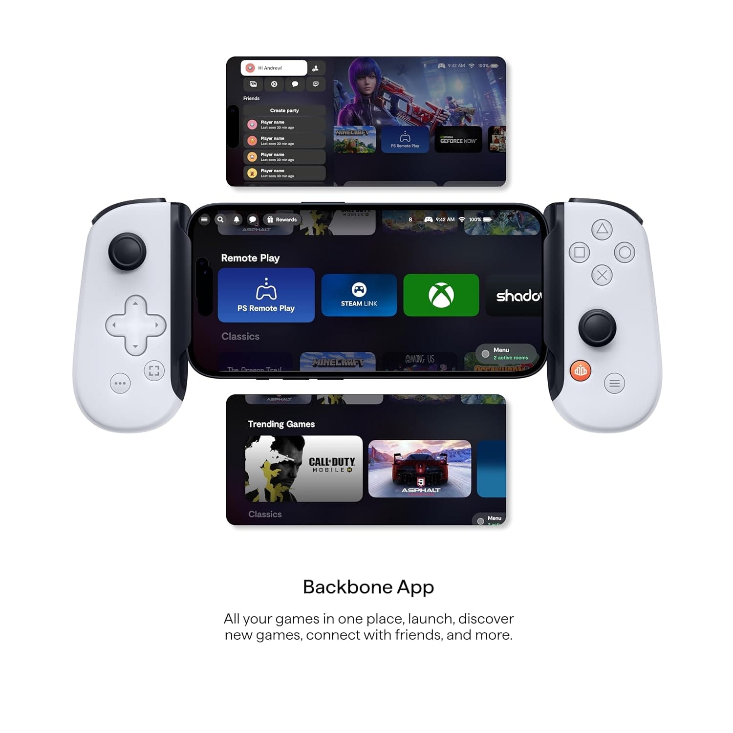BACKBONE One Mobile Controller (PlayStation Edition, USB-C) thumbnail 4