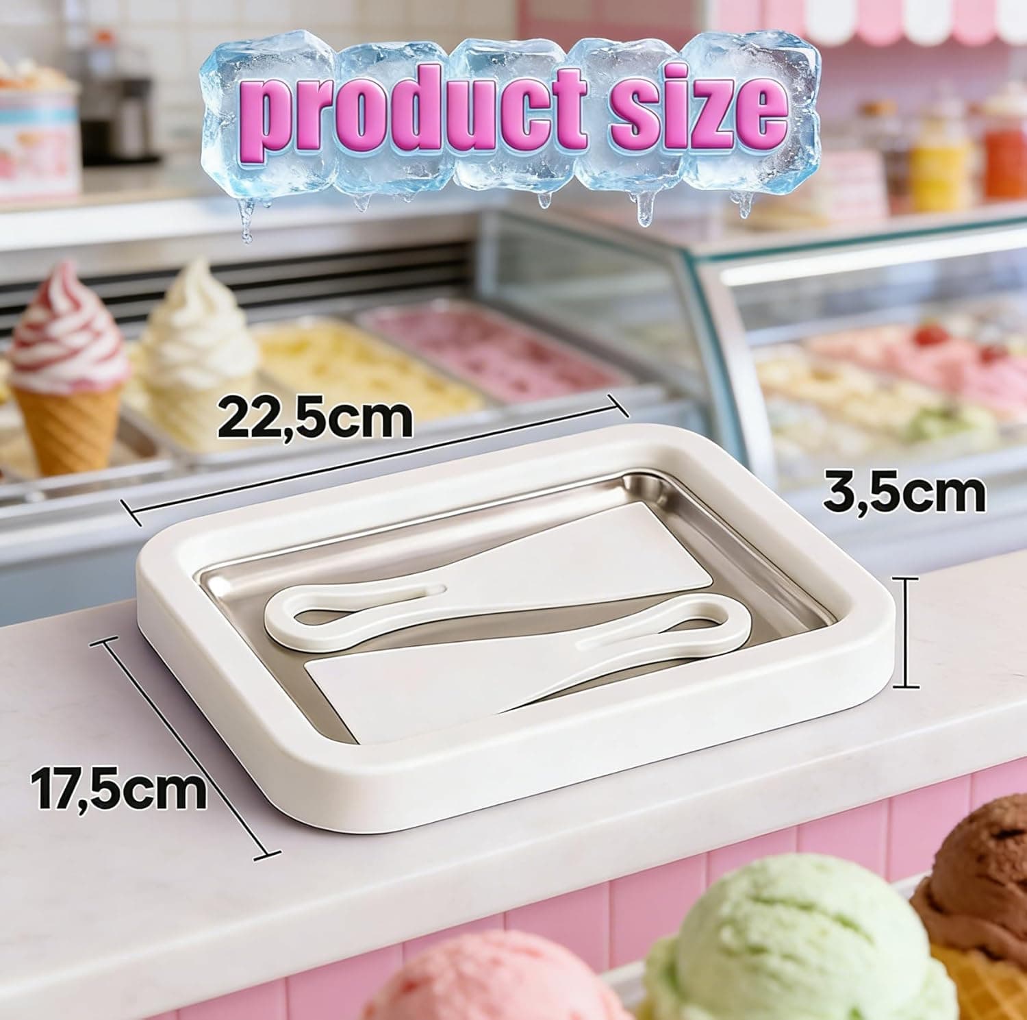 Myfroroll Instant Ice Cream Roller Maker thumbnail 2