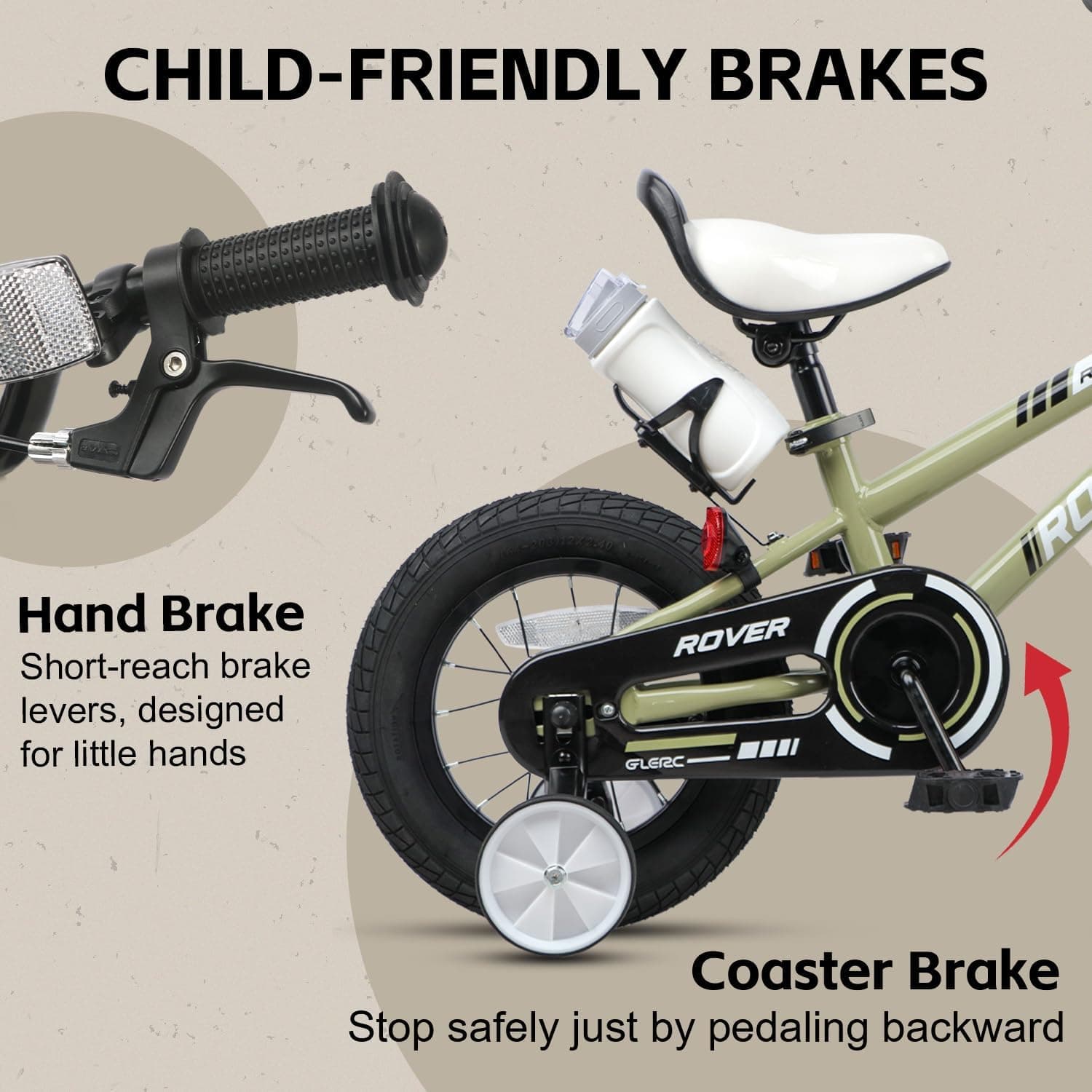 Glerc Rover Kids Bike 16-Inch with Water Bottle thumbnail 4