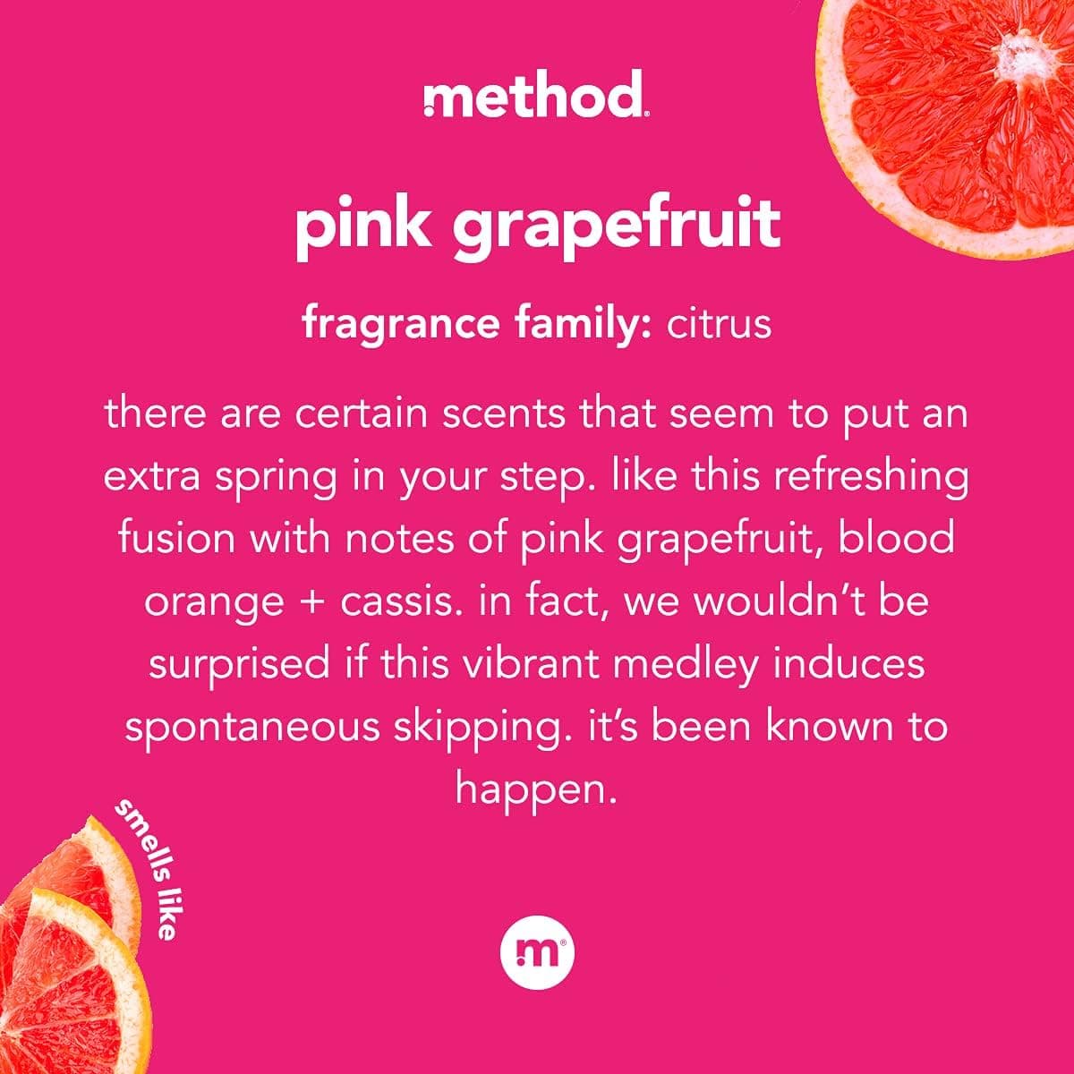 Method All-Purpose Cleaner Spray, Pink Grapefruit (28 oz) thumbnail 3