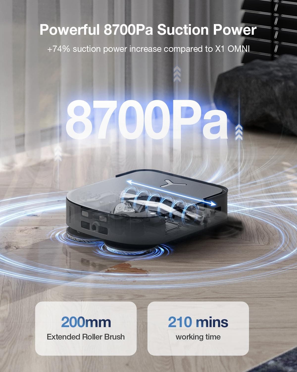 Ecovacs Deebot X2 Combo Robot Vacuum & Mop thumbnail 5