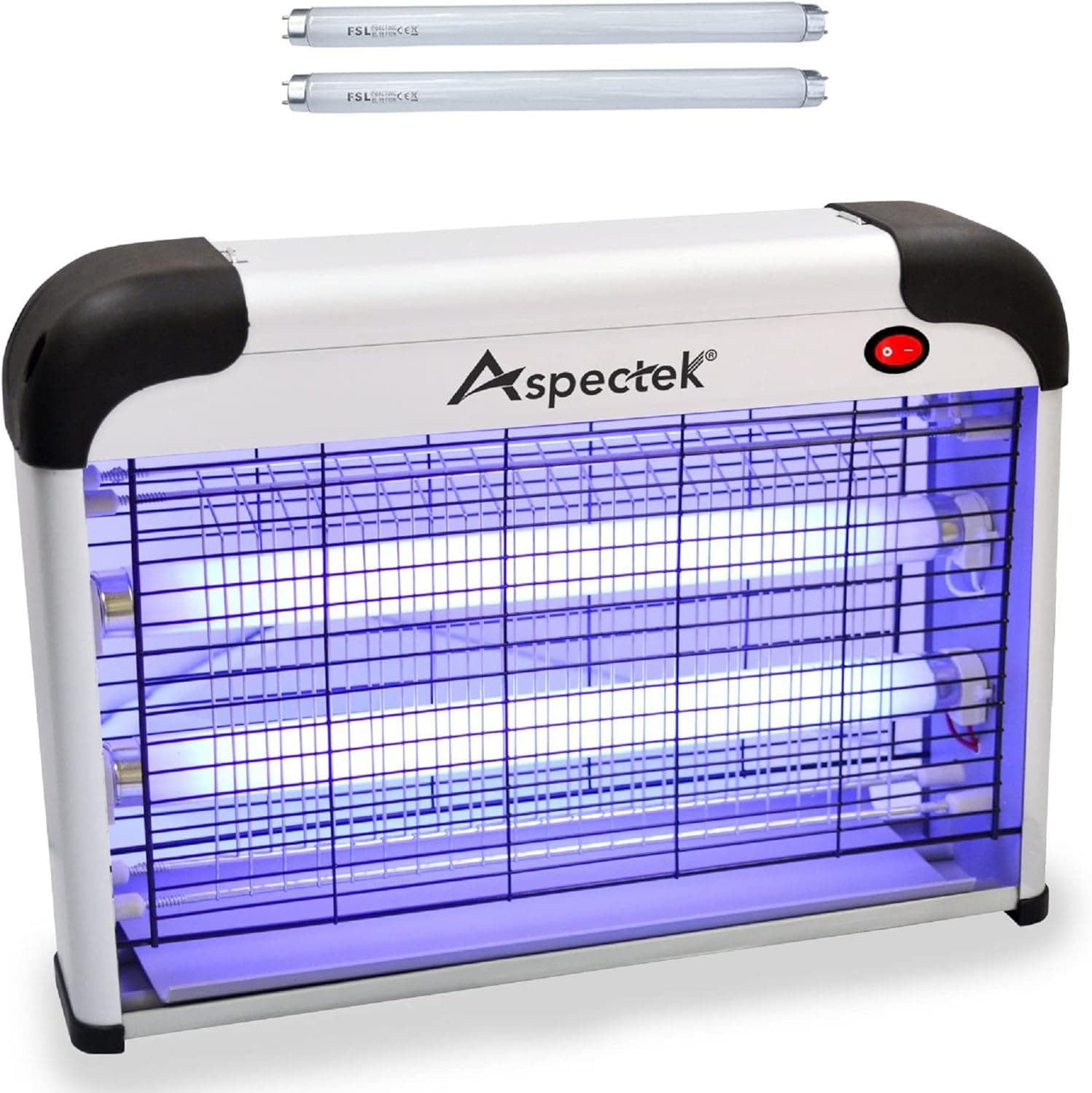 ASPECTEK 20W Indoor Bug Zapper with 2 Replacement Bulbs - image 1