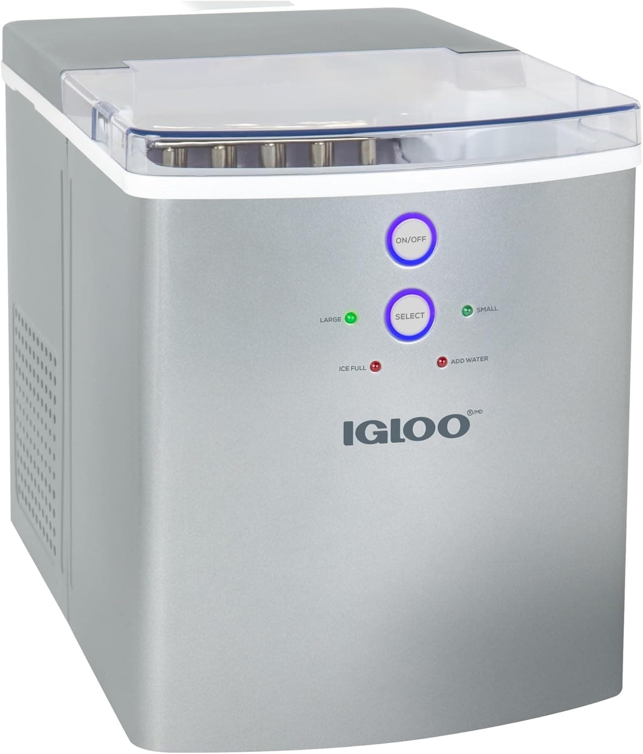 Igloo ICEB33SL MaxFreeze Smart Ice Maker