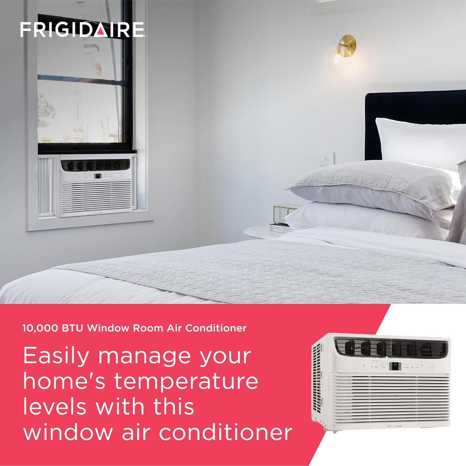 Frigidaire 10,000 BTU Window Air Conditioner FHWC103TC1 thumbnail 2