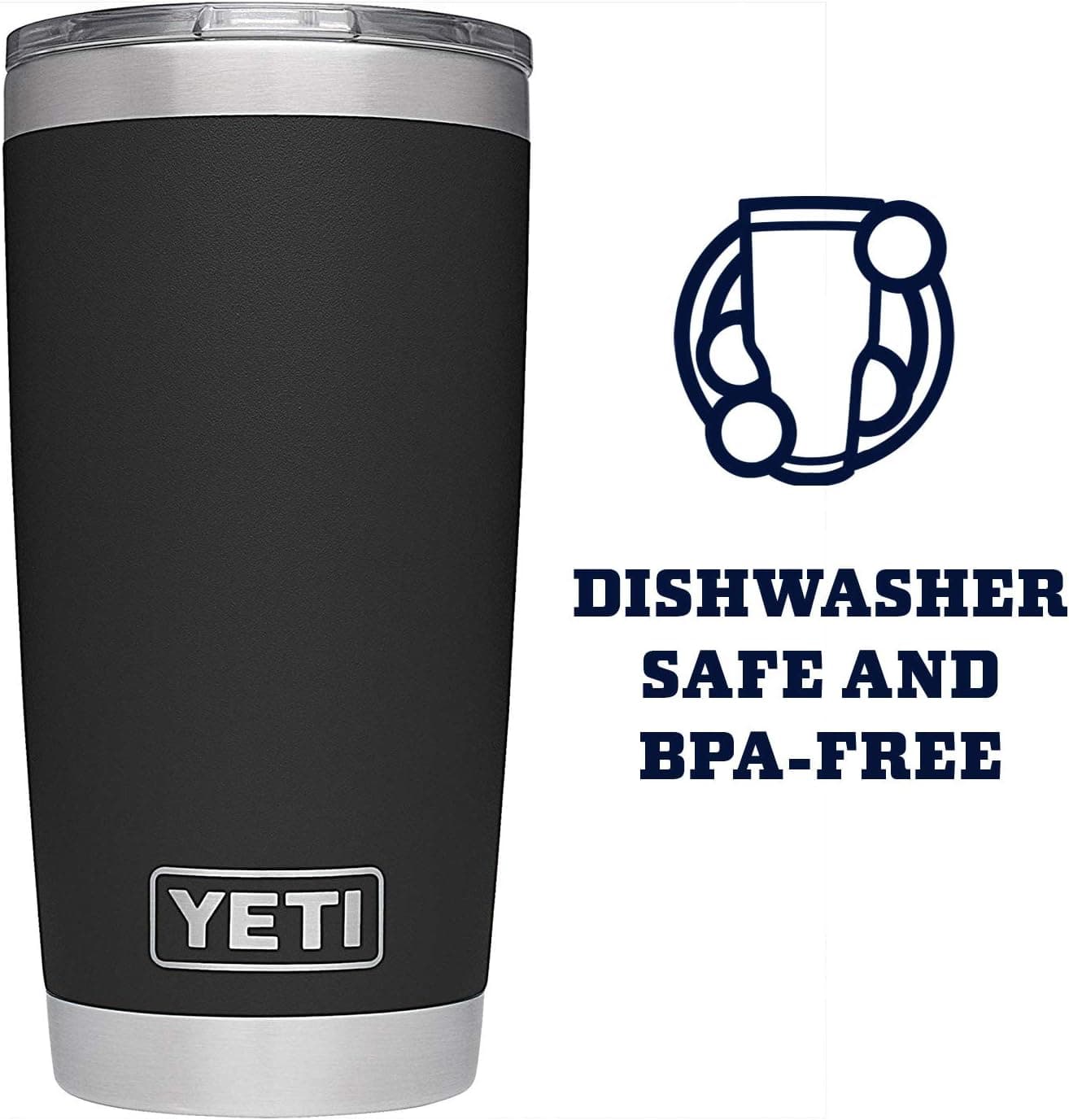 YETI Rambler 20 oz Tumbler with MagSlider Lid thumbnail 4
