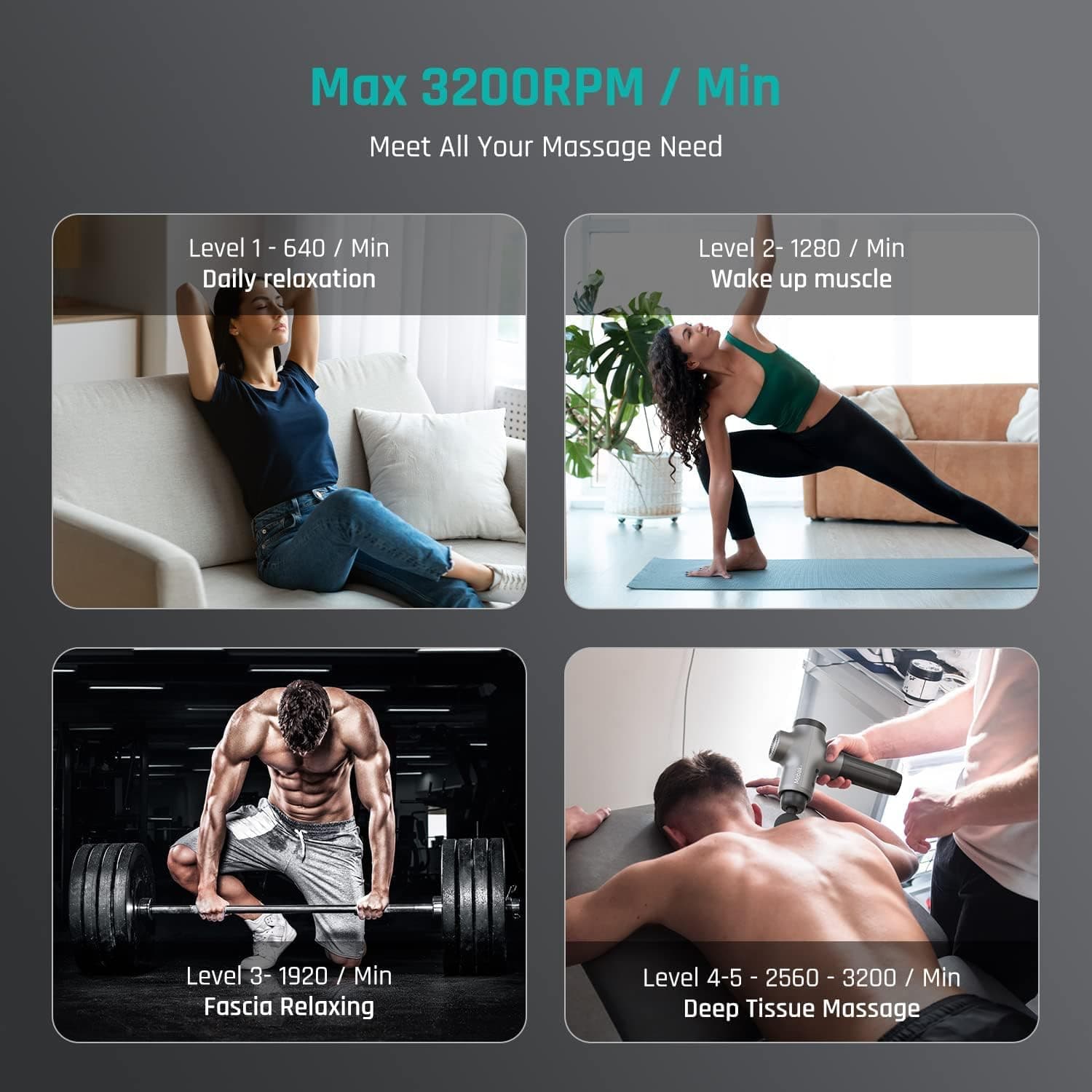 Mebak 3 Massage Gun thumbnail 3