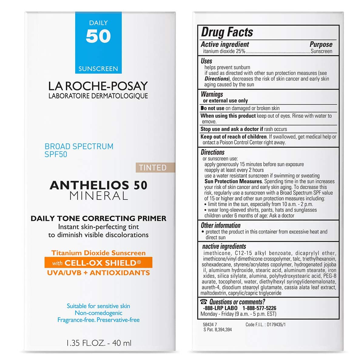 La Roche-Posay Anthelios Tinted Mineral Sunscreen SPF 50 thumbnail 2