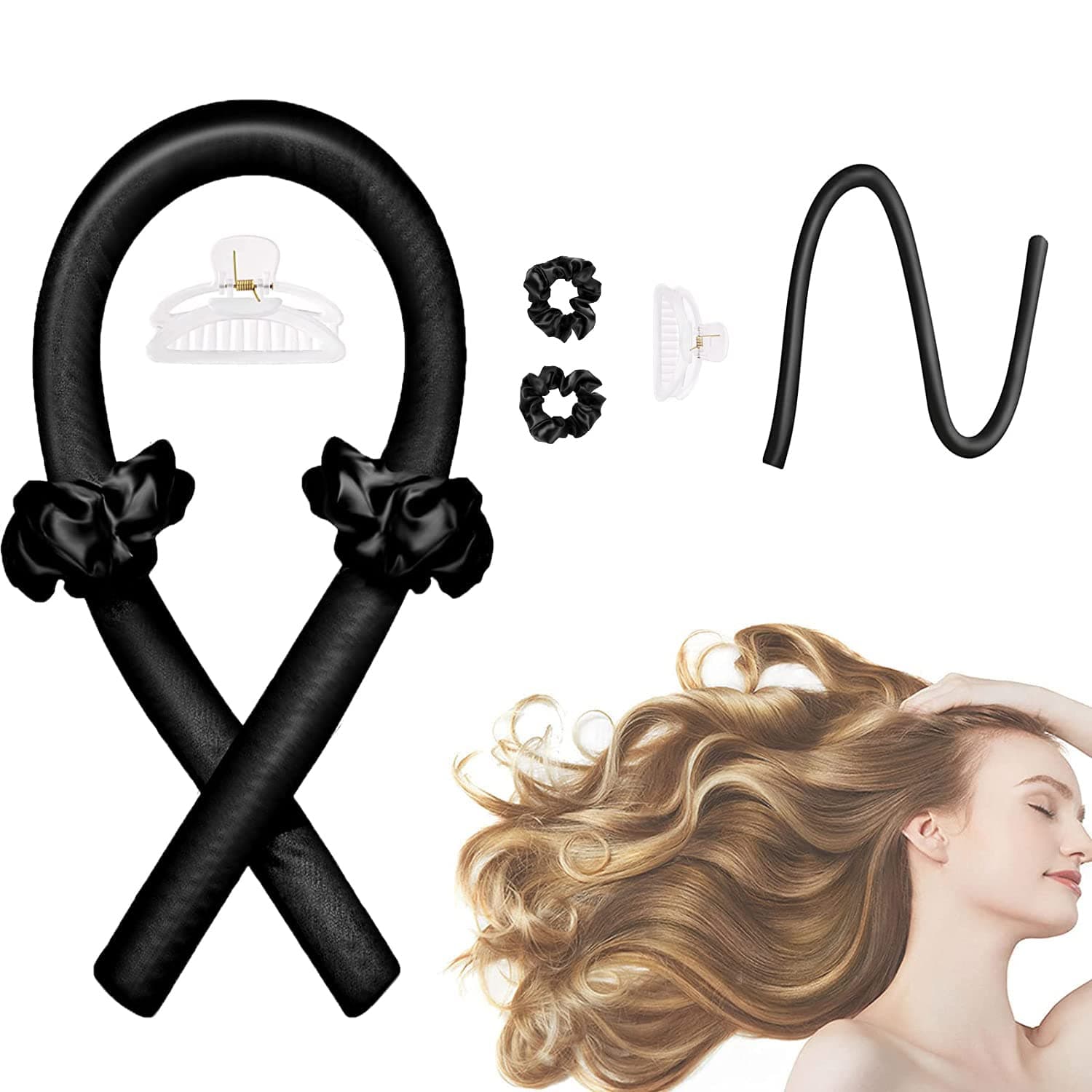 CORATED Heatless Curling Rod Headband Set thumbnail 5