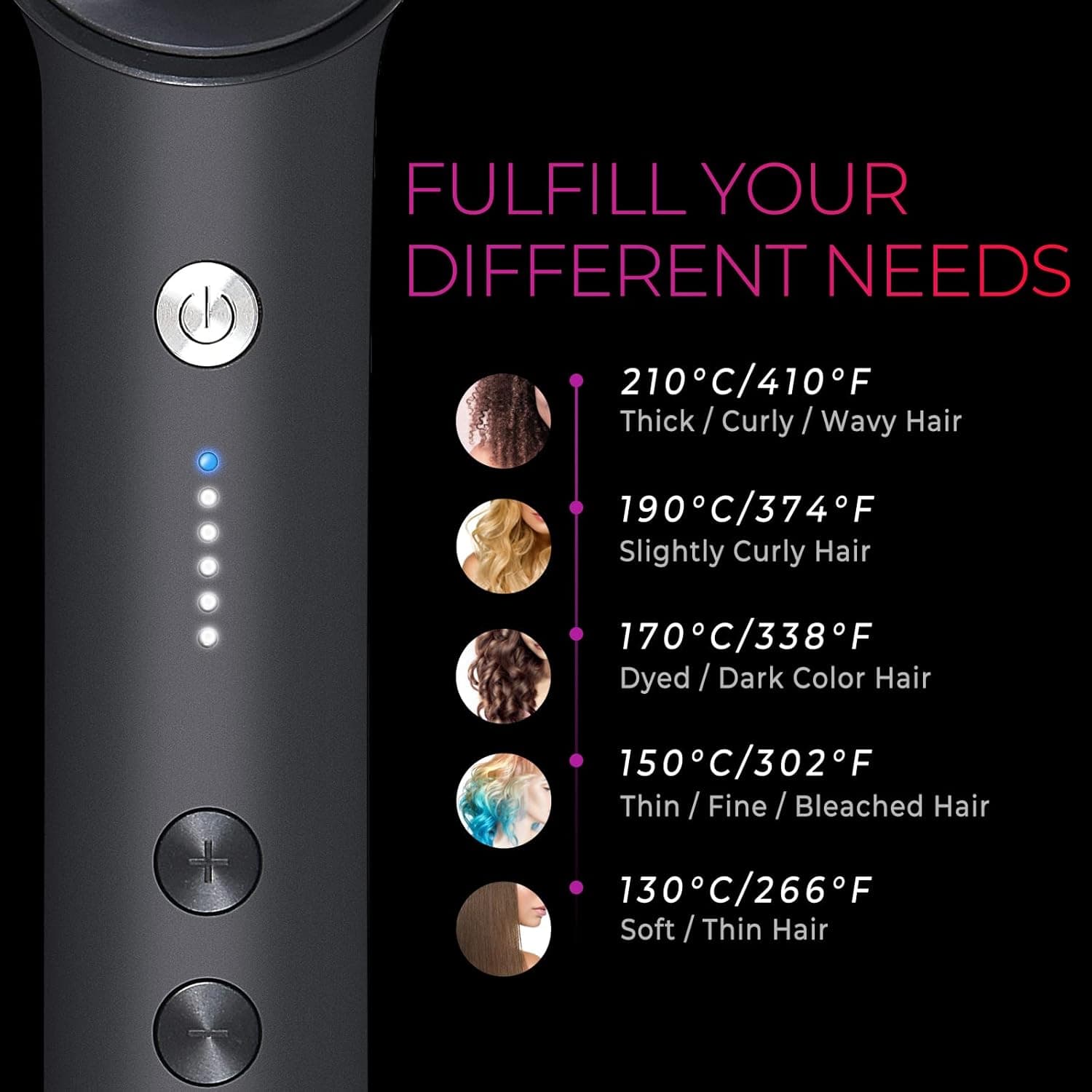 TYMO Ring Hair Straightener Brush thumbnail 5