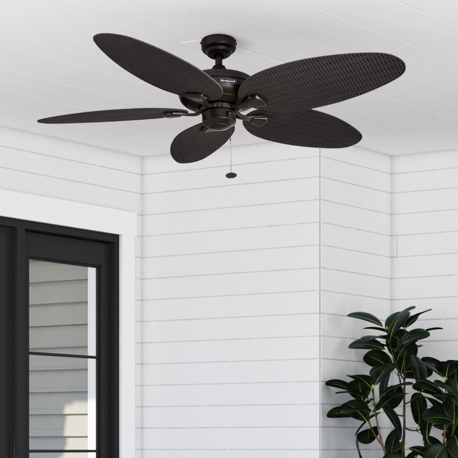Honeywell Duvall 52-Inch Tropical Indoor/Outdoor Ceiling Fan thumbnail 4