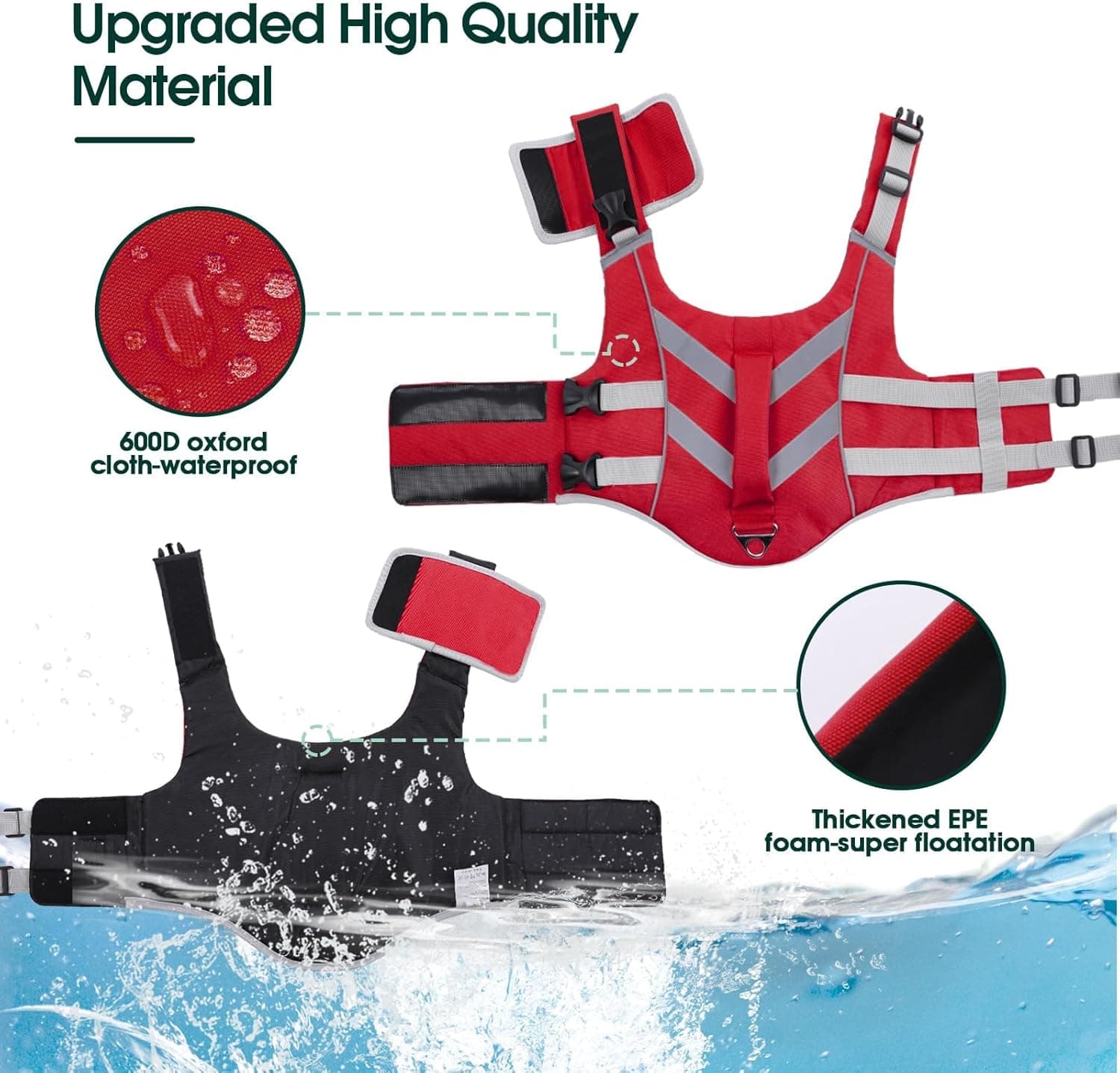 Kuoser Dog Life Jacket thumbnail 3