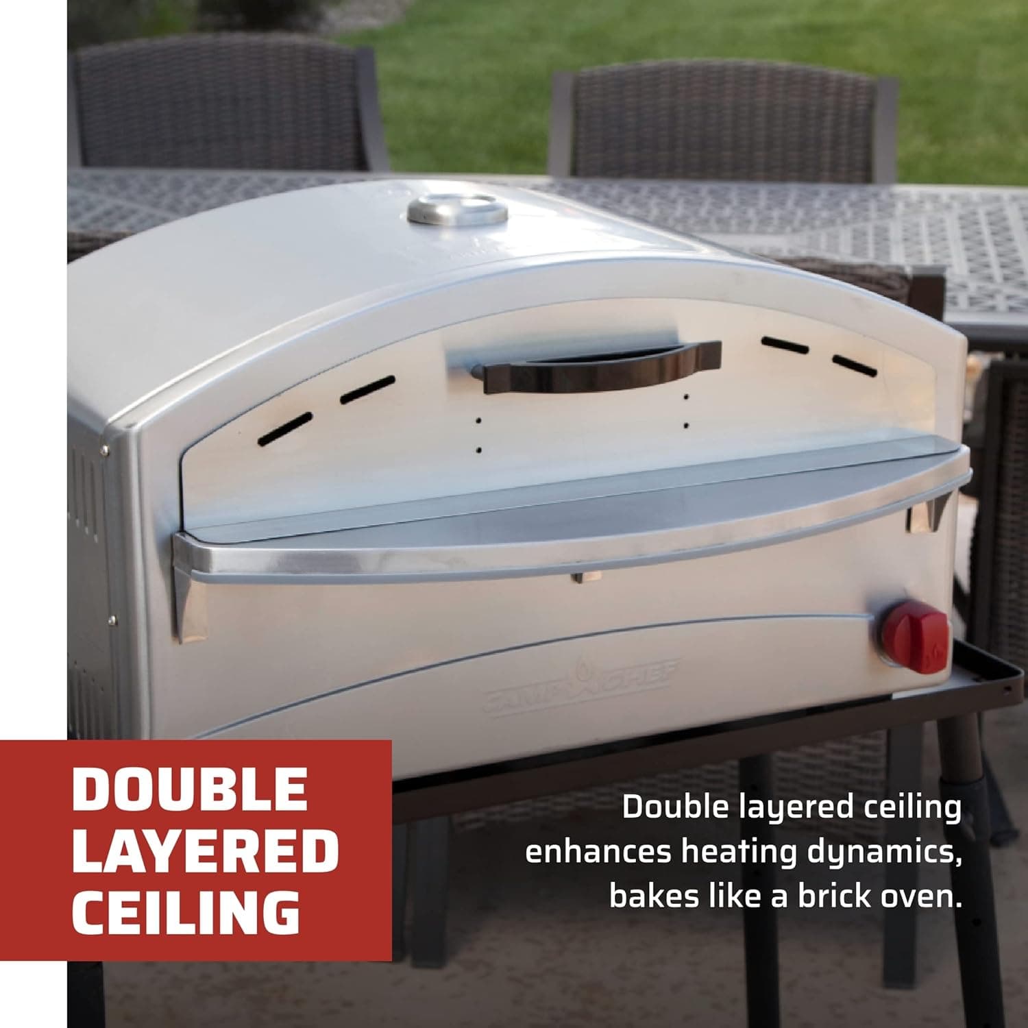 Camp Chef Italia Artisan Pizza Oven thumbnail 3