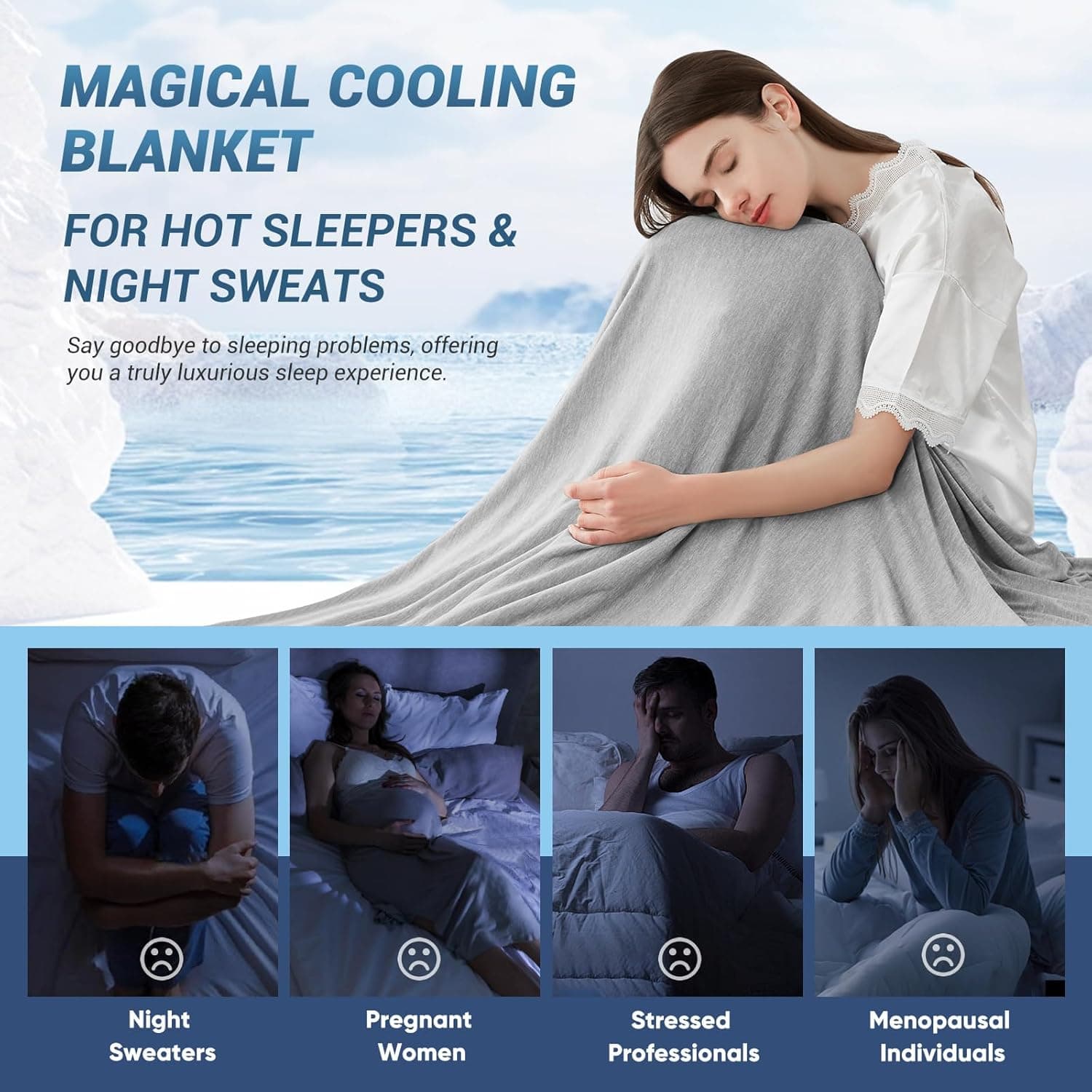 Luxear Cooling Blanket thumbnail 4