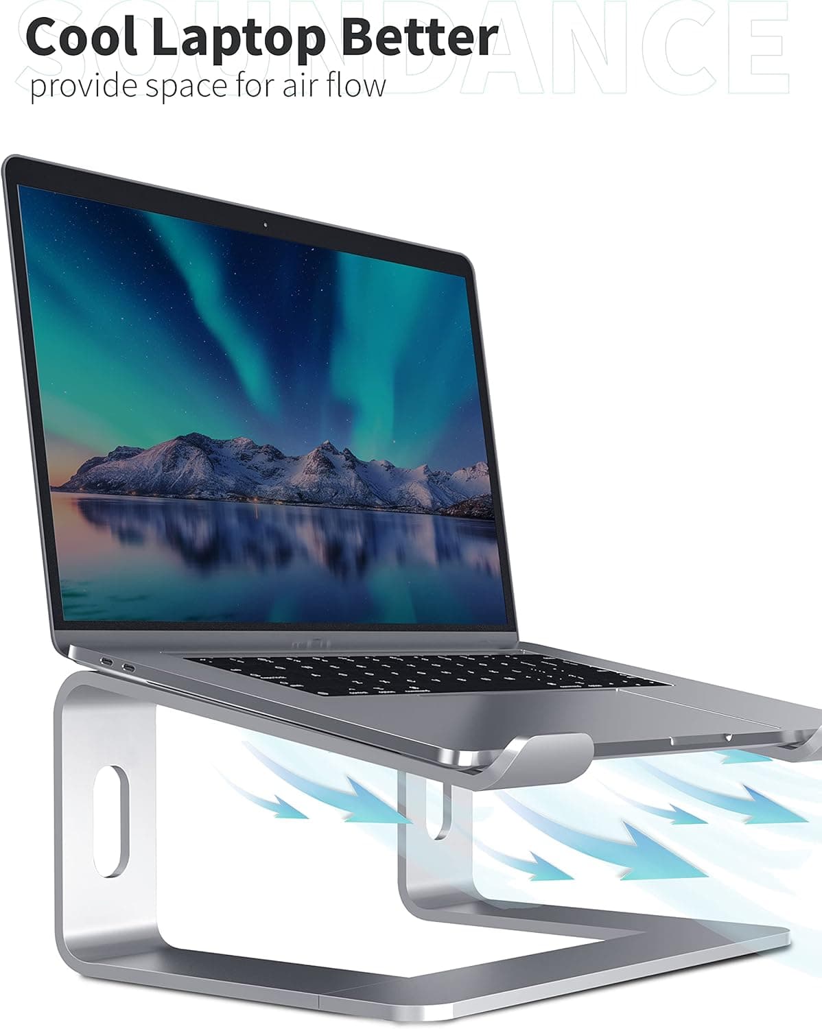SOUNDANCE Aluminum Laptop Stand thumbnail 4