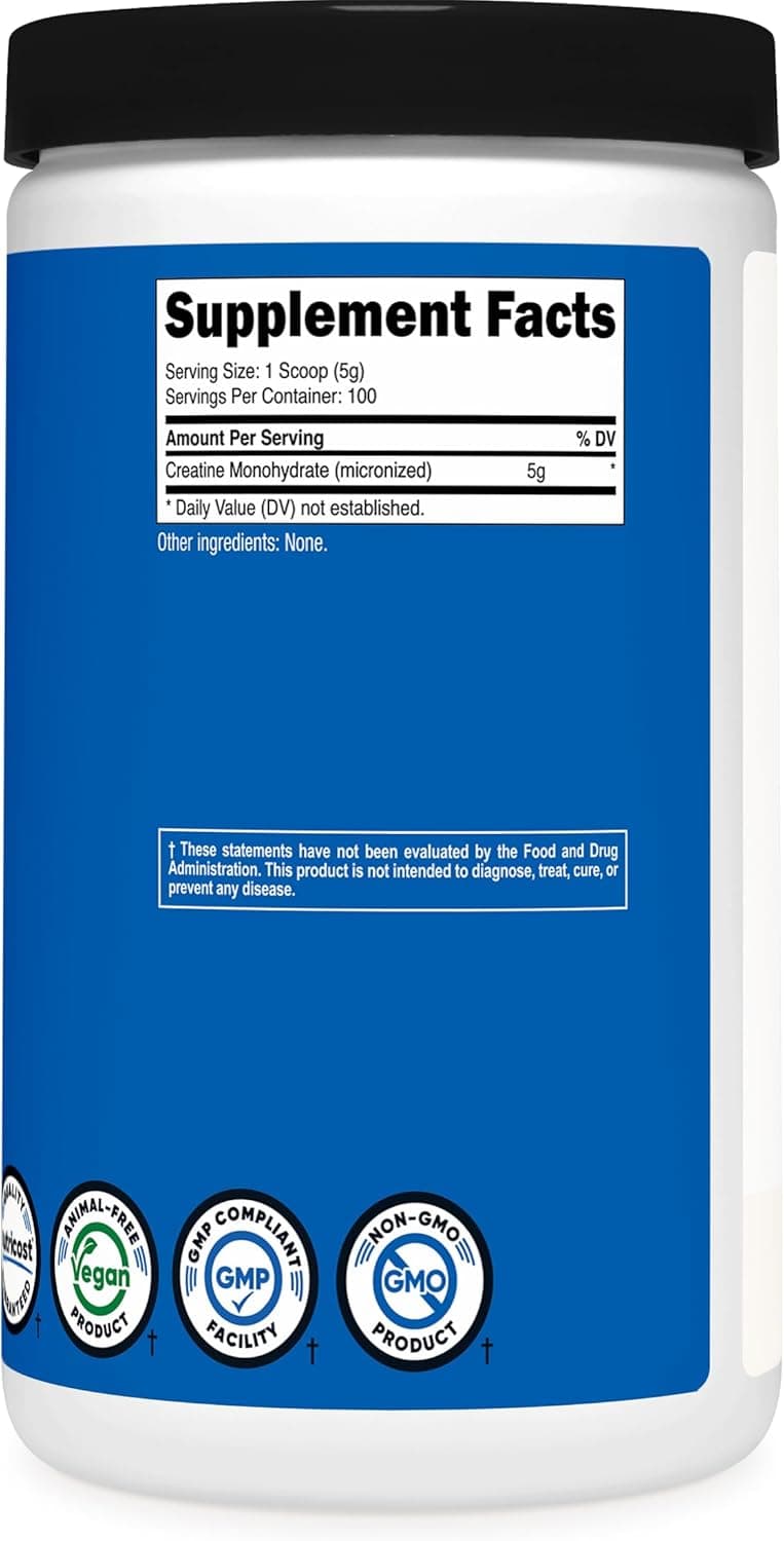 Nutricost Creatine Monohydrate Micronized Powder thumbnail 5