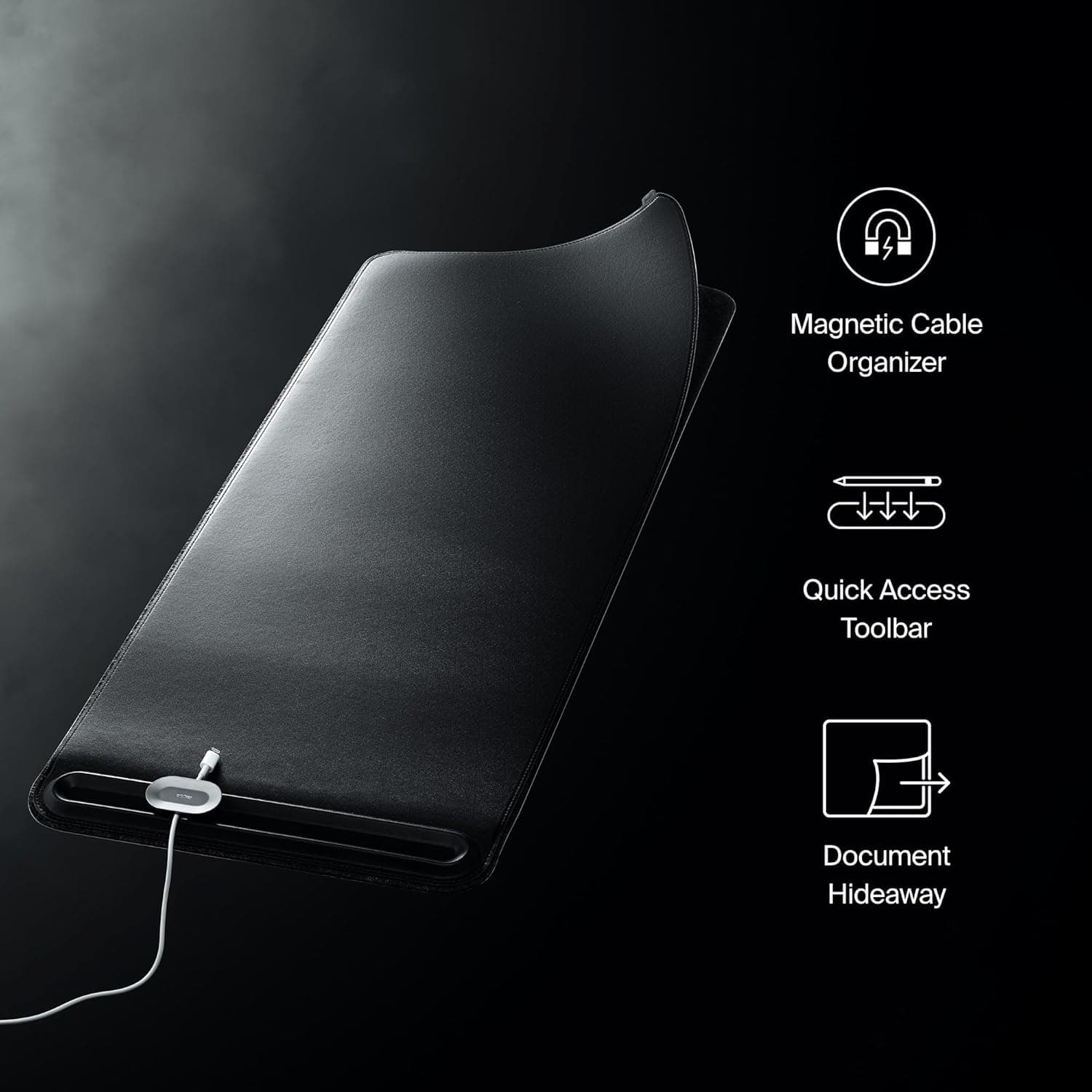 Orbitkey Desk Mat (Medium, Vegan Leather) thumbnail 3