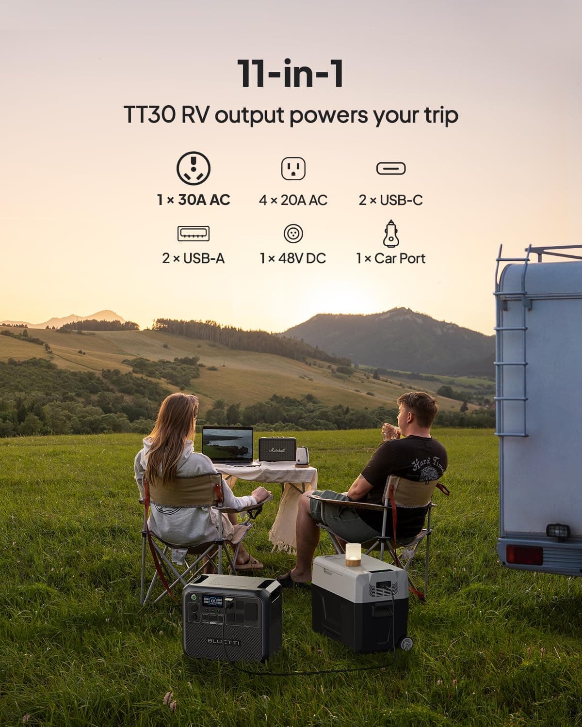 Bluetti AC200L Portable Power Station thumbnail 3