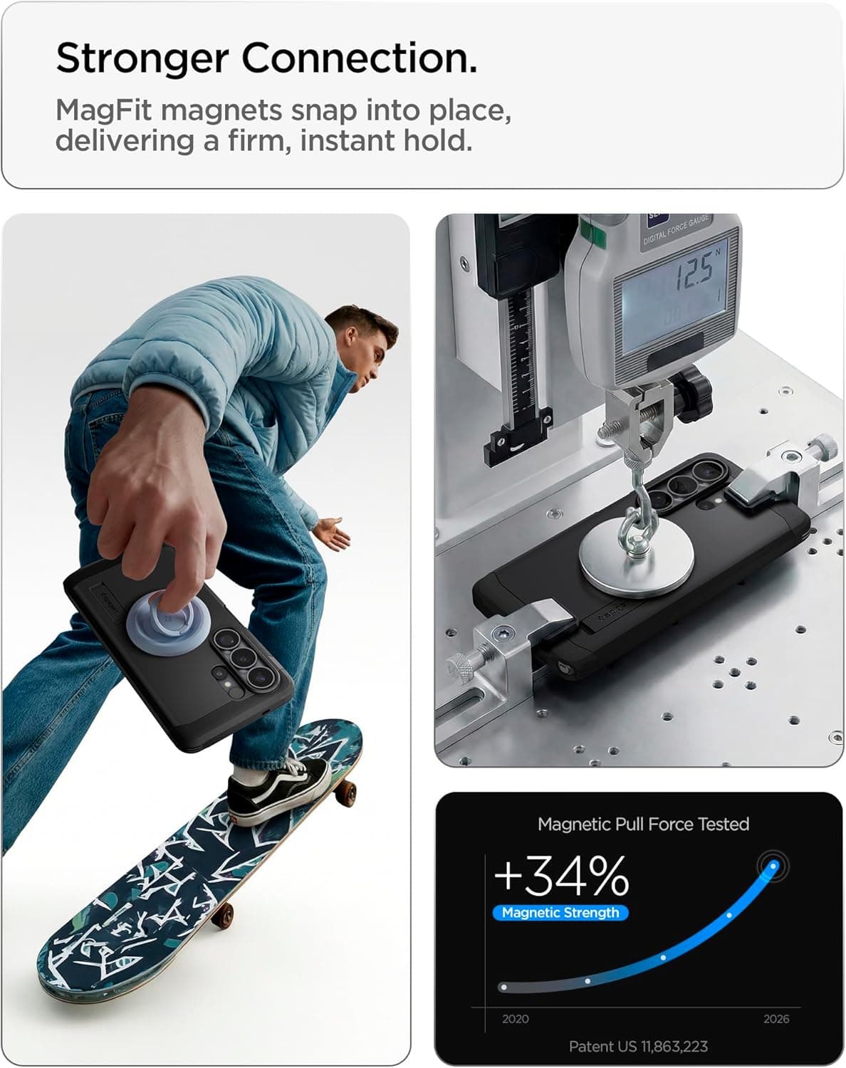 Spigen Tough Armor MagFit Case for Galaxy S26 Ultra thumbnail 3