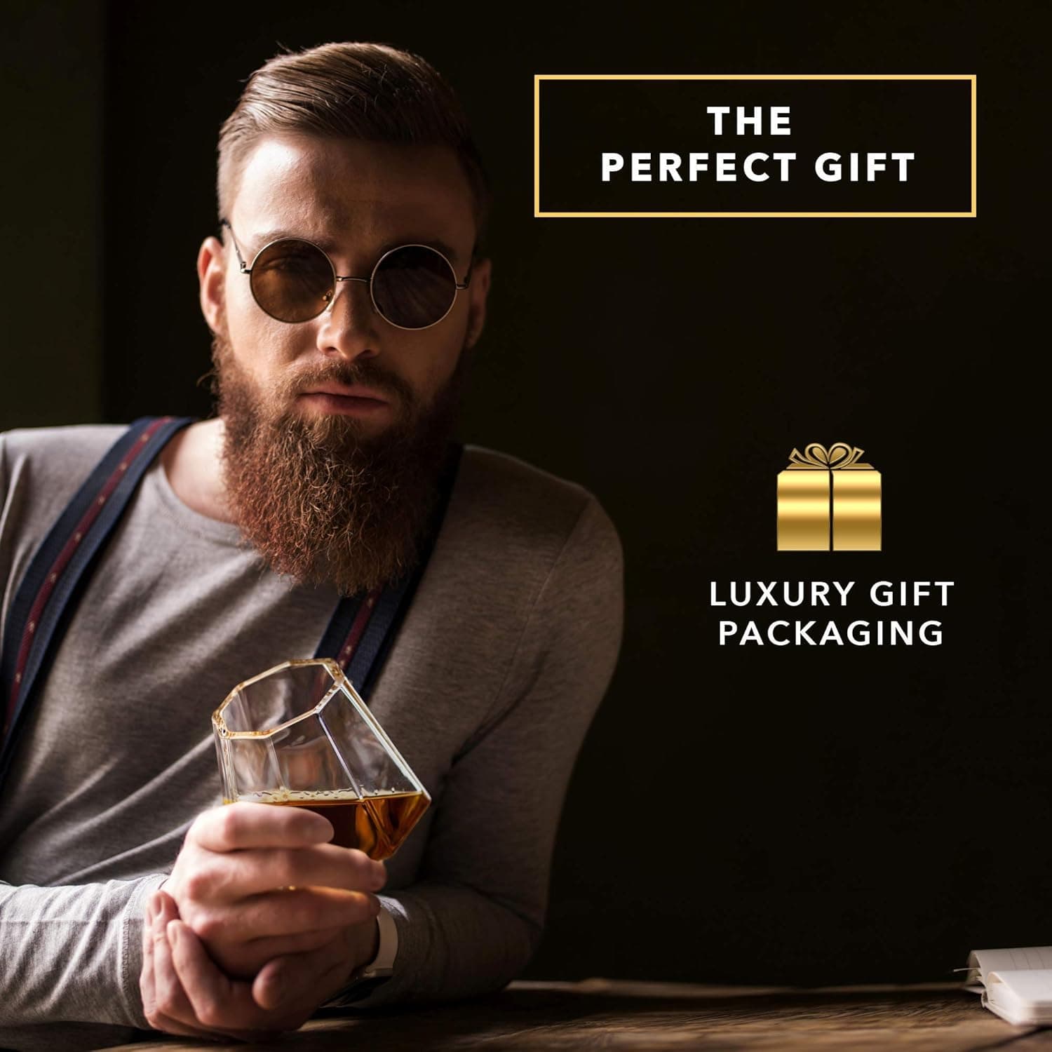 Dragon Glassware Diamond Whiskey Glasses, Set of 2 thumbnail 5