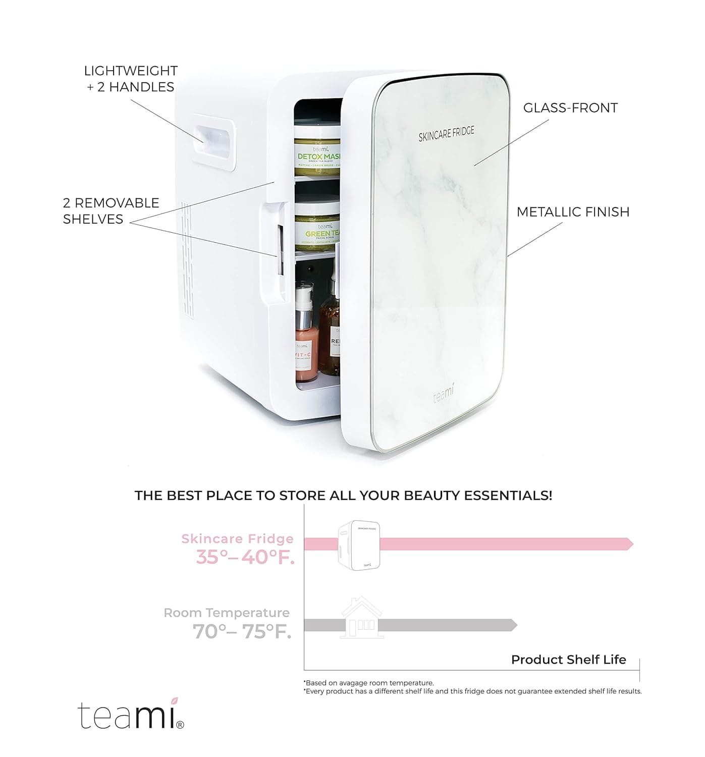 Teami Mini Fridge for Skincare (10 Liter) thumbnail 5