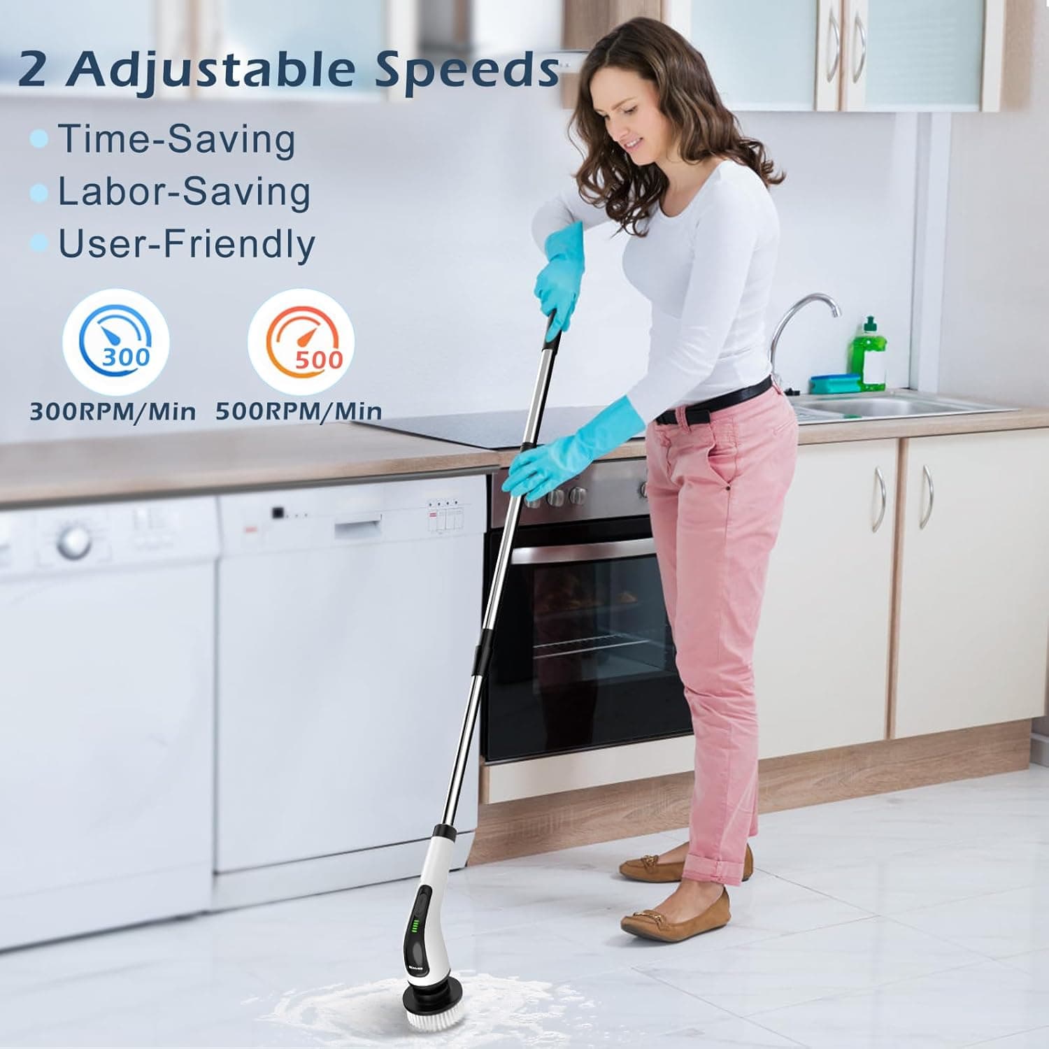 Bomves Electric Spin Scrubber thumbnail 5