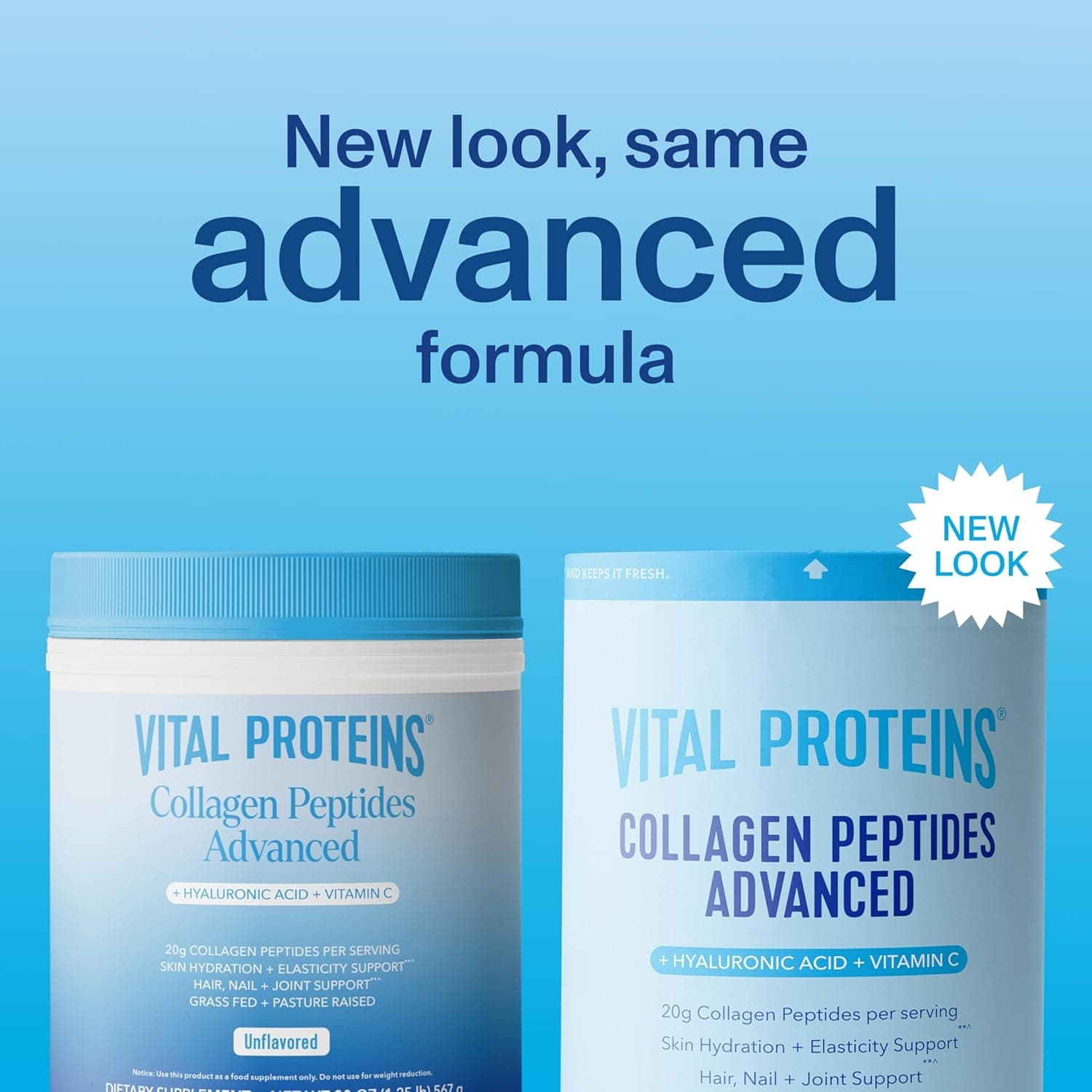 Vital Proteins Collagen Peptides Powder (20oz) thumbnail 2
