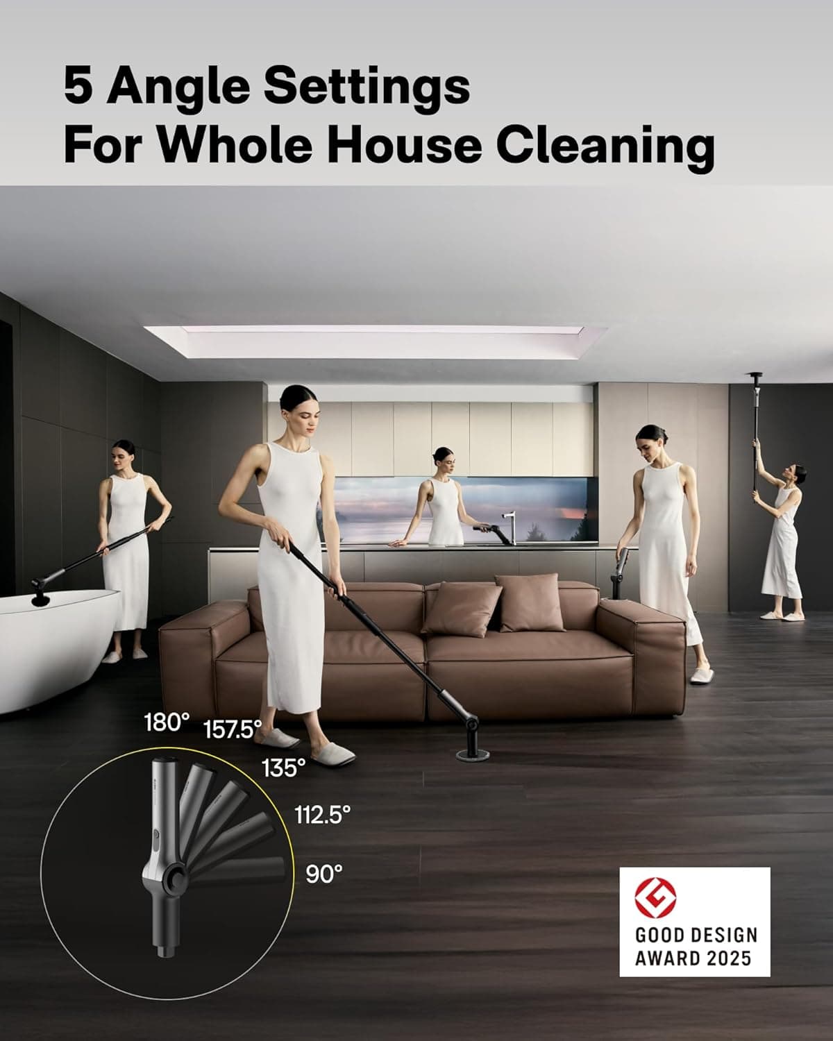 HOTO Flexi Cordless Electric Spin Scrubber thumbnail 2