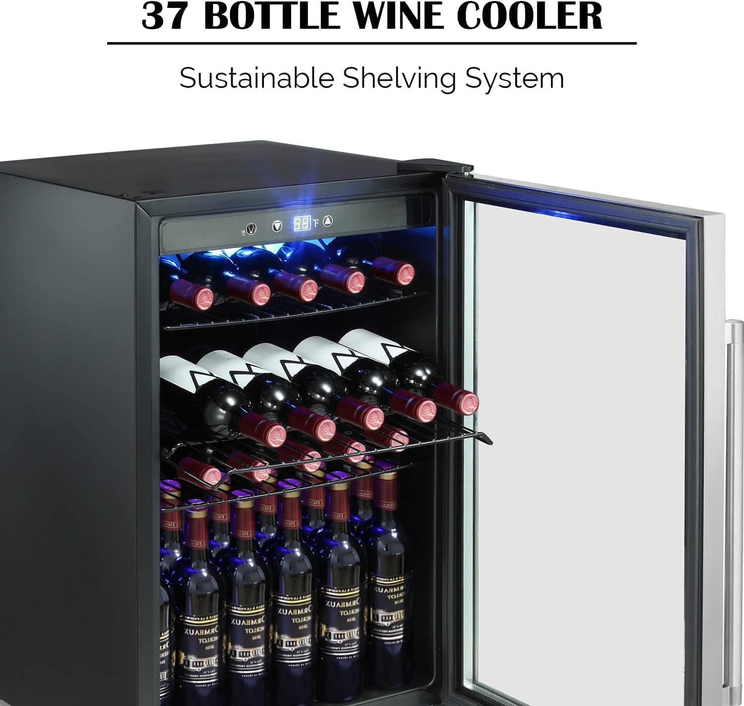 Antarctic Star 36-Bottle Wine Cooler with Touch Screen thumbnail 4