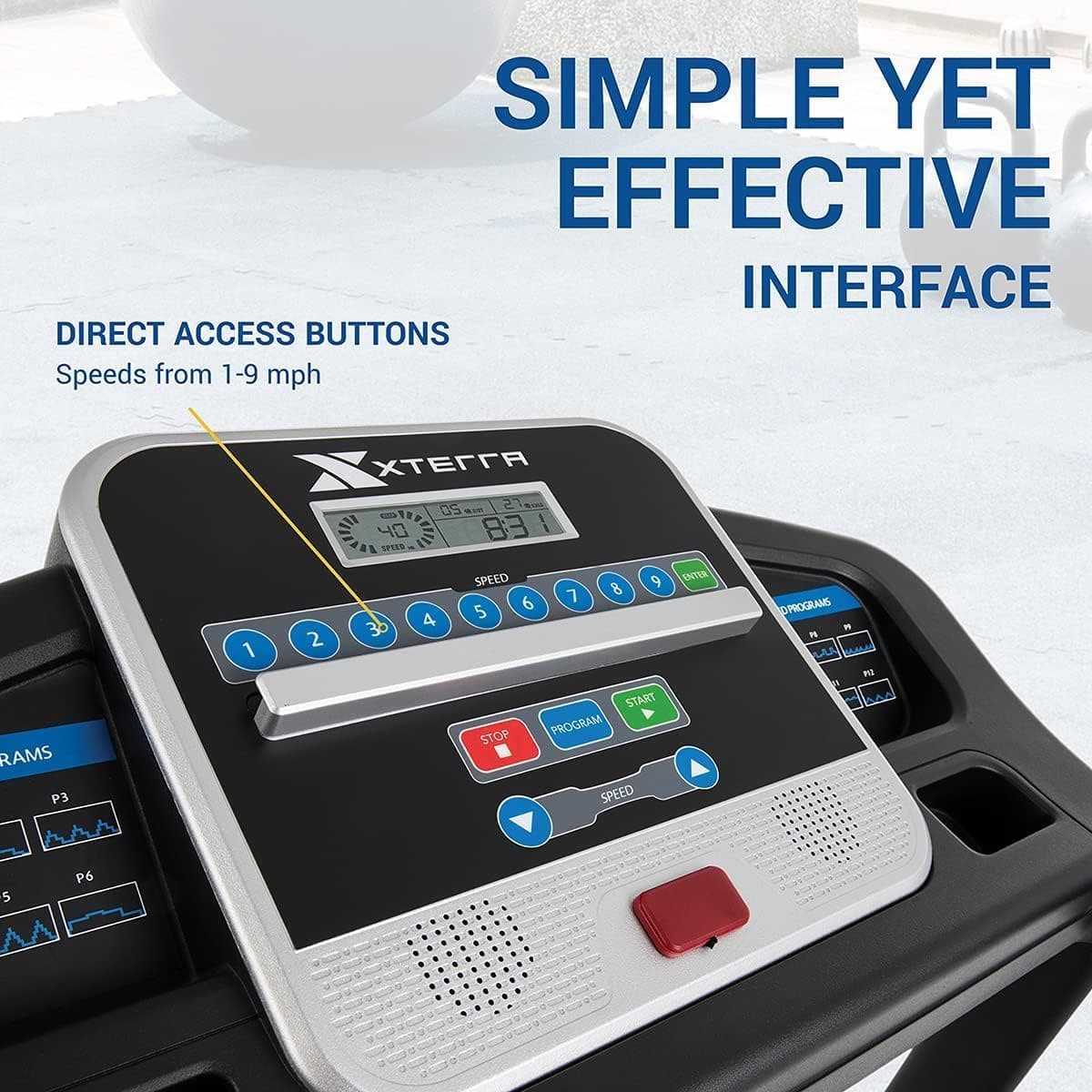 XTERRA Fitness TR150 Folding Treadmill thumbnail 2