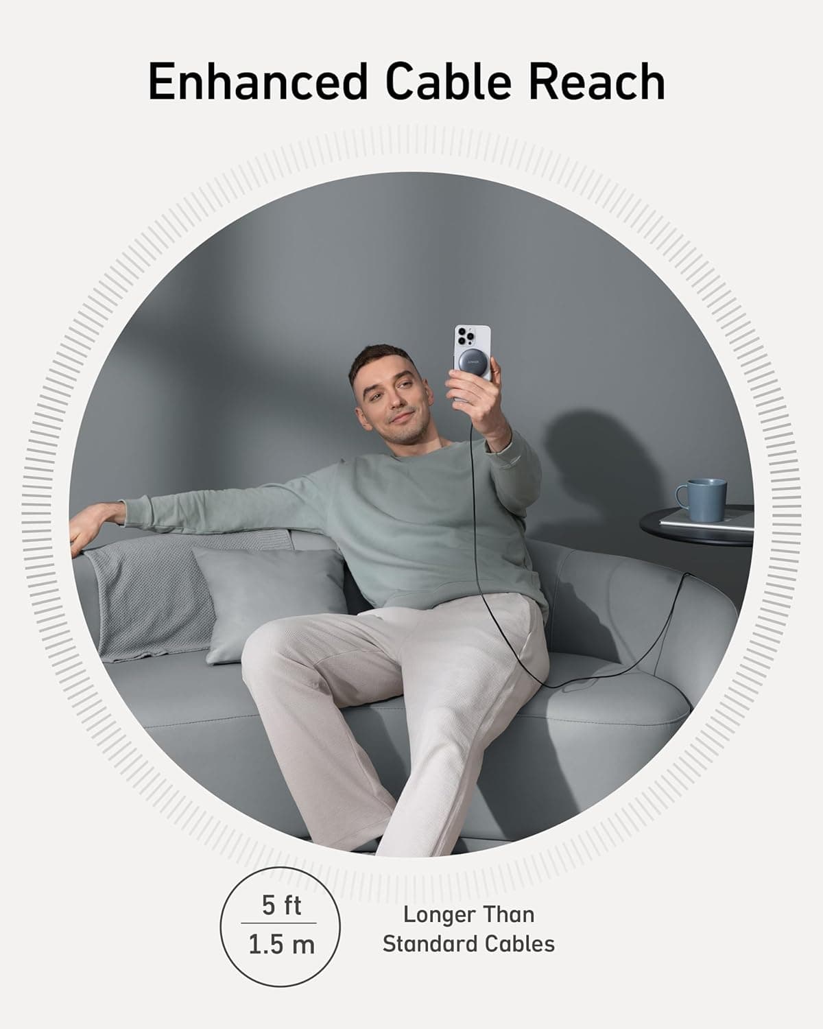 Anker MagGo Qi2 Wireless Charging Pad thumbnail 4