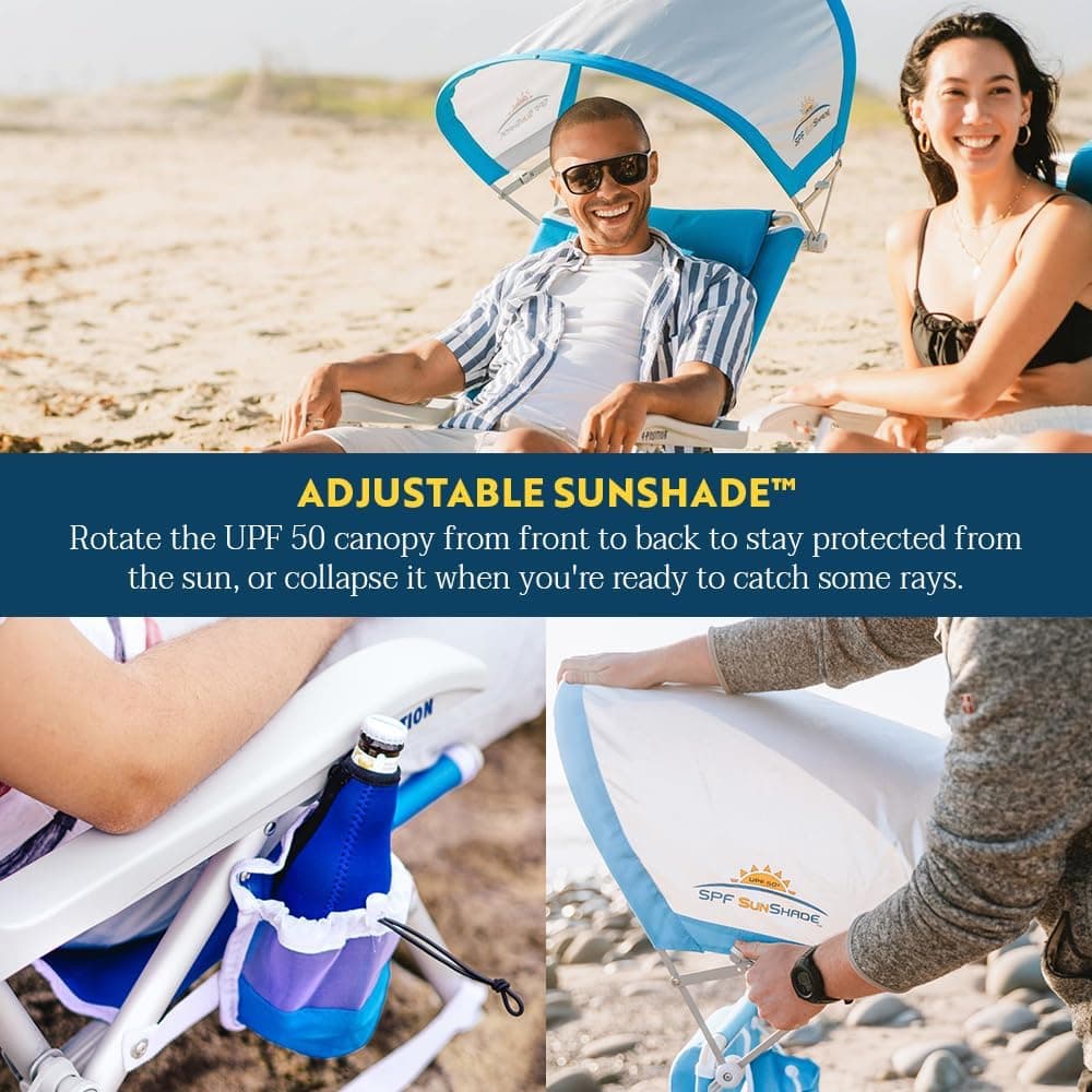 GCI Outdoor SunShade Backpack Beach Chair thumbnail 5