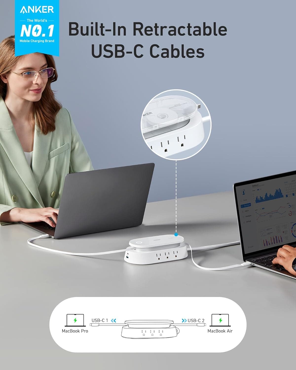 Anker 647 Charging Station (100W) thumbnail 2