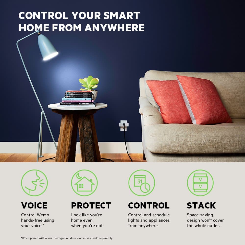 Wemo Mini Smart Plug (F7C063) thumbnail 2